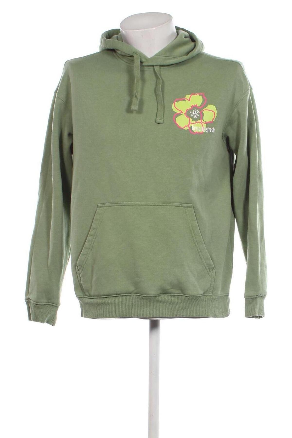 Herren Sweatshirt H&M, Größe M, Farbe Grün, Preis € 15,74