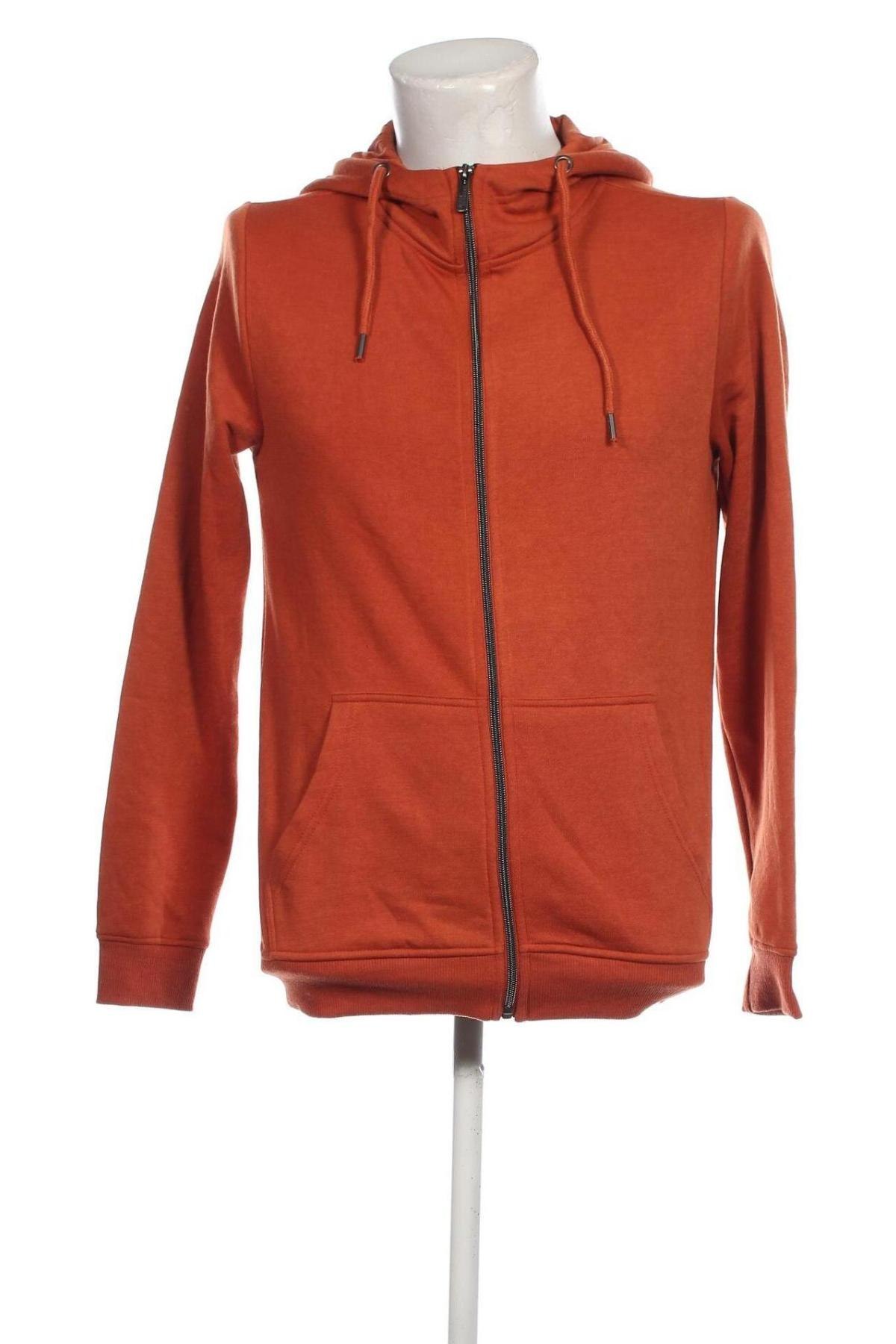 Herren Sweatshirt Jean Pascale, Größe S, Farbe Orange, Preis € 20,18