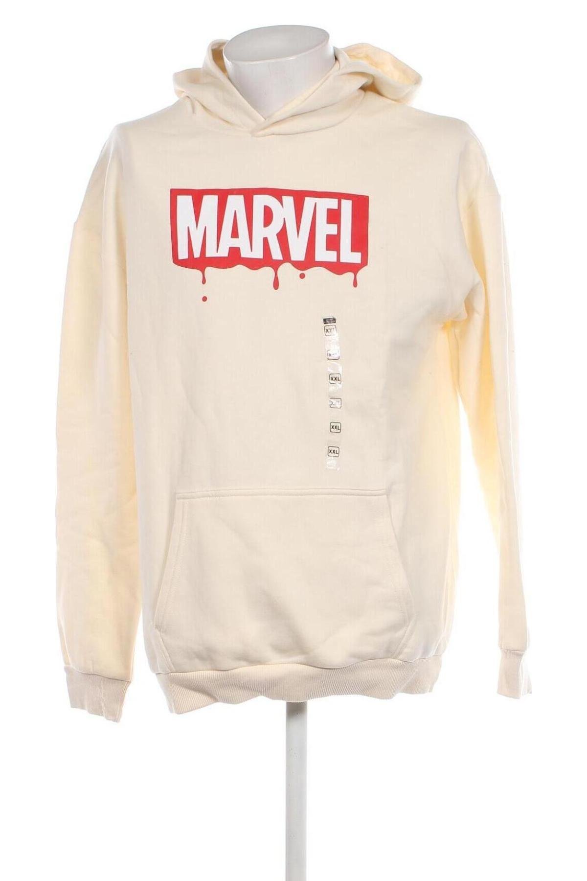 Ανδρικό φούτερ Marvel, Μέγεθος XXL, Χρώμα Εκρού, Τιμή 10,07 €
