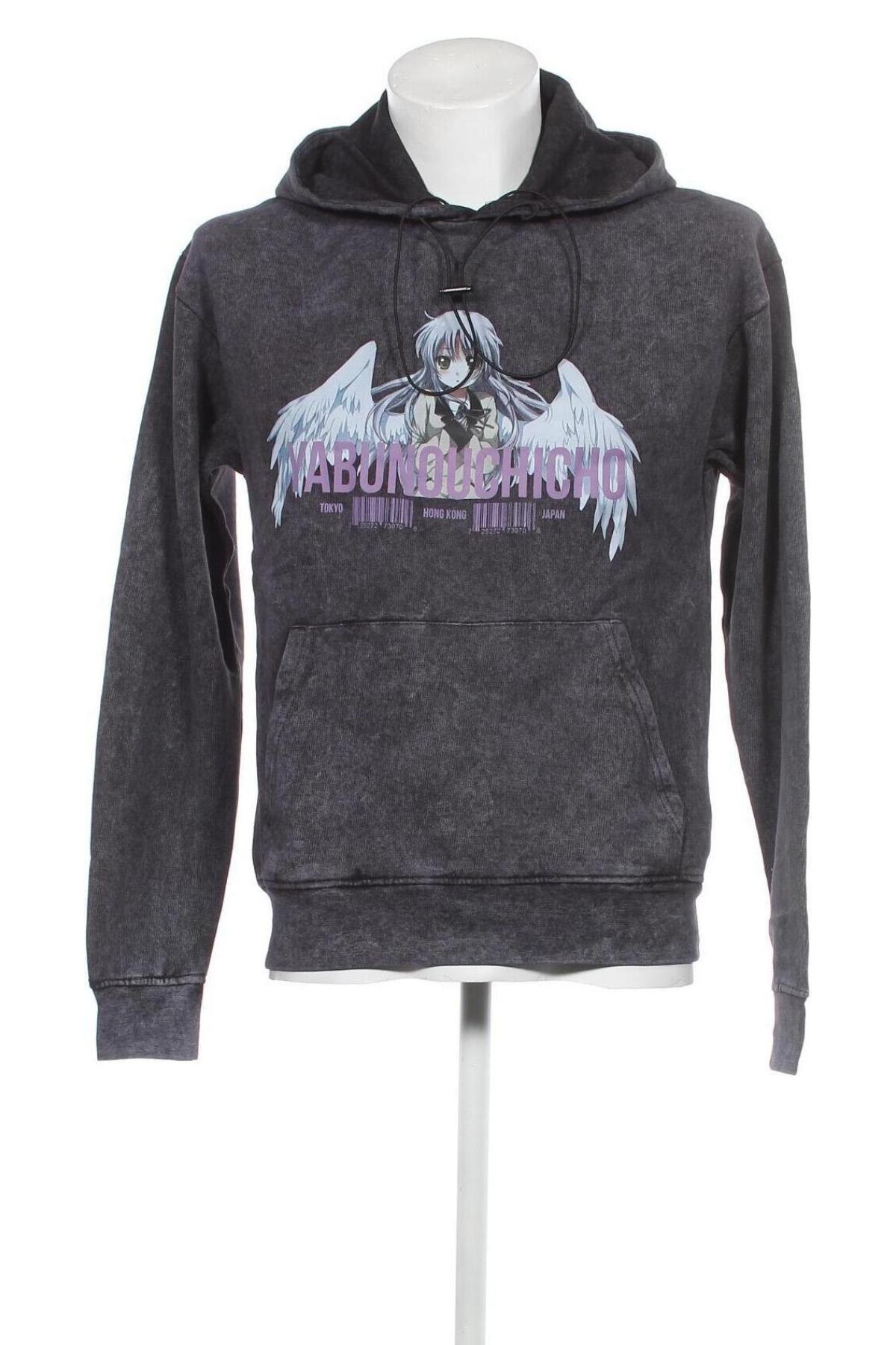 Herren Sweatshirt NIGHT ADDICT, Größe XS, Farbe Grau, Preis 7,19 €