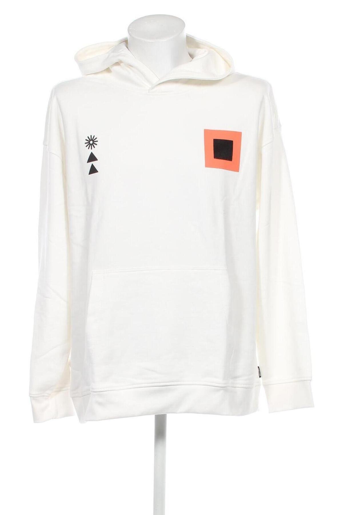 Herren Sweatshirt Only & Sons, Größe XL, Farbe Weiß, Preis 23,71 €