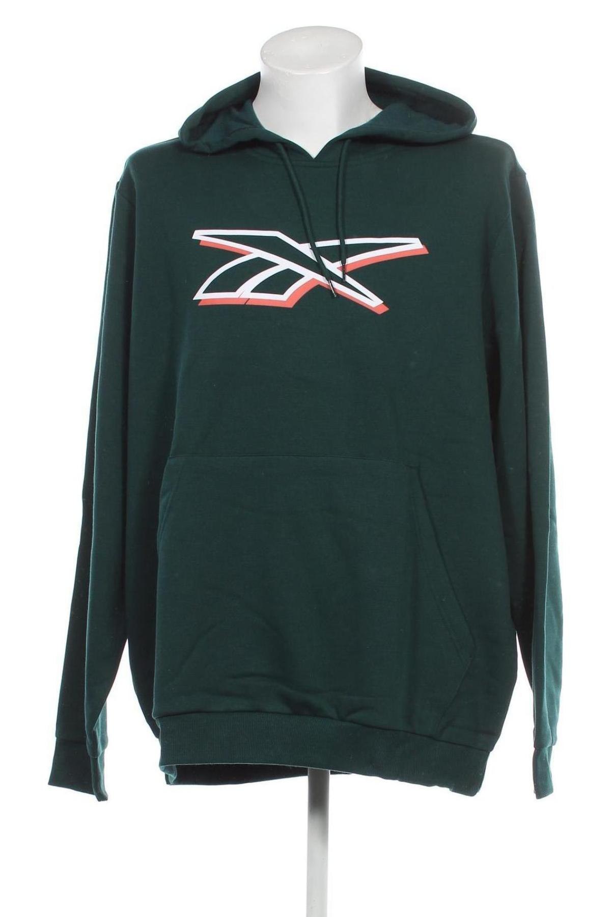 Herren Sweatshirt Reebok, Größe XXL, Farbe Grün, Preis € 24,93