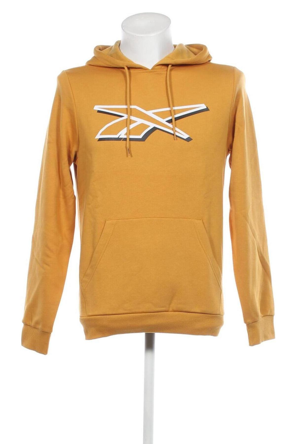 Herren Sweatshirt Reebok, Größe S, Farbe Gelb, Preis € 17,90