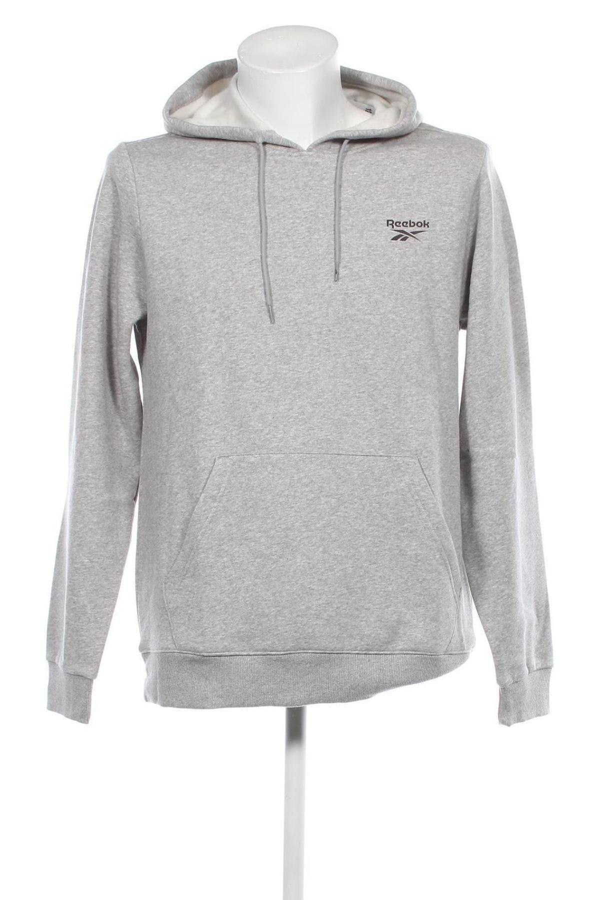 Herren Sweatshirt Reebok, Größe M, Farbe Grau, Preis 28,76 €