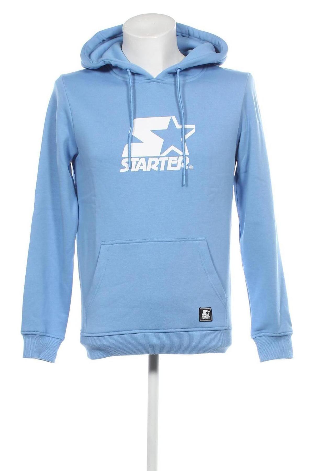 Herren Sweatshirt Starter, Größe S, Farbe Blau, Preis 23,71 €