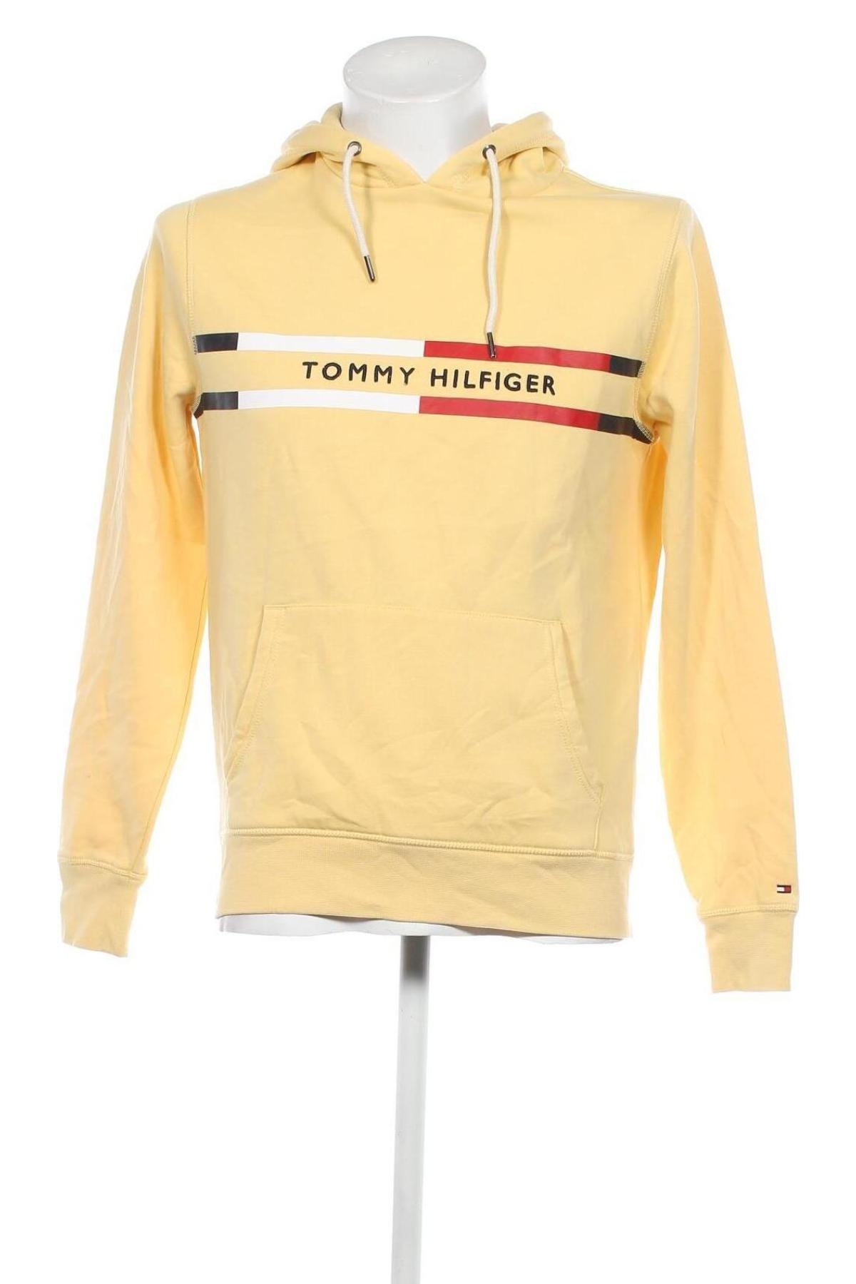 Мъжки суичър Tommy Hilfiger, Размер M, Цвят Жълт, Цена 75,00 лв.