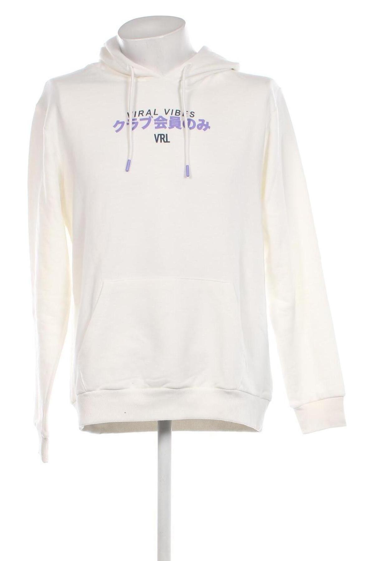 Herren Sweatshirt Viral Vibes, Größe XL, Farbe Weiß, Preis 16,78 €