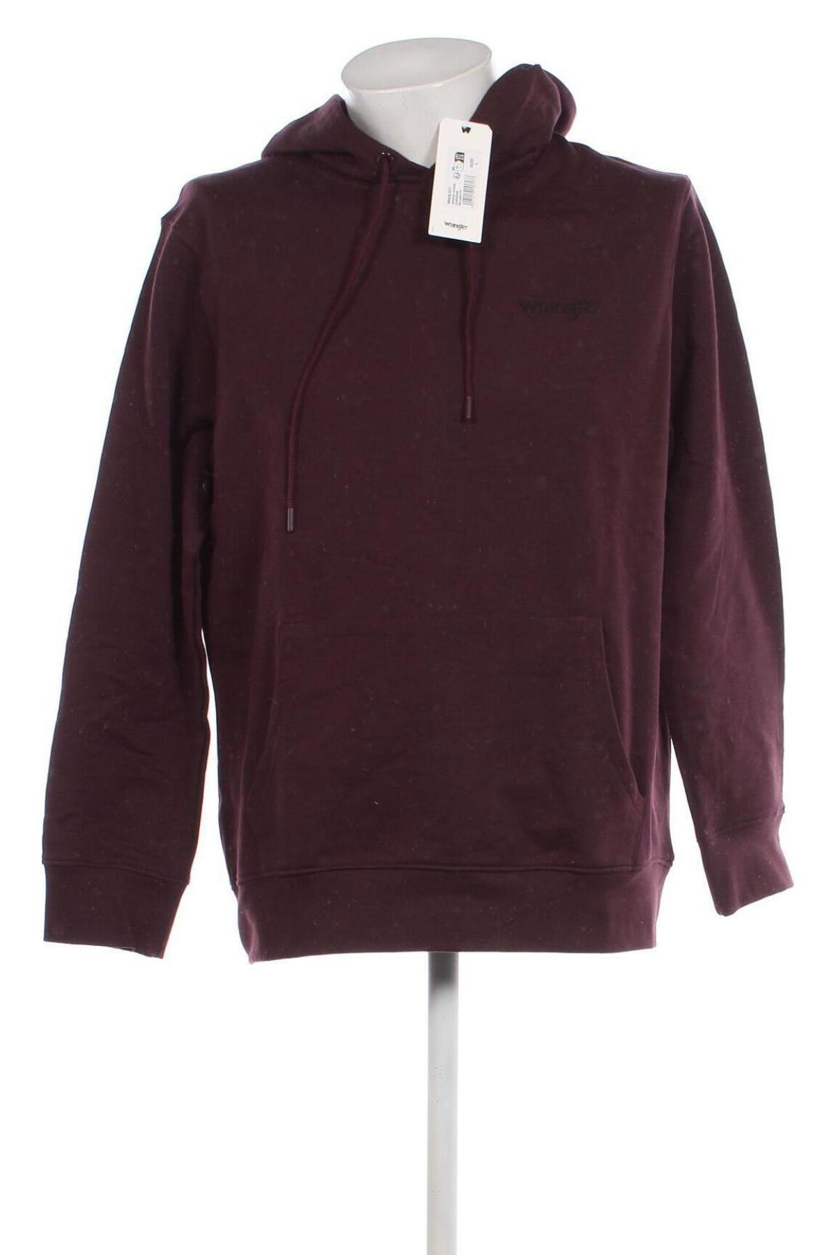Herren Sweatshirt Wrangler, Größe L, Farbe Rot, Preis € 57,53