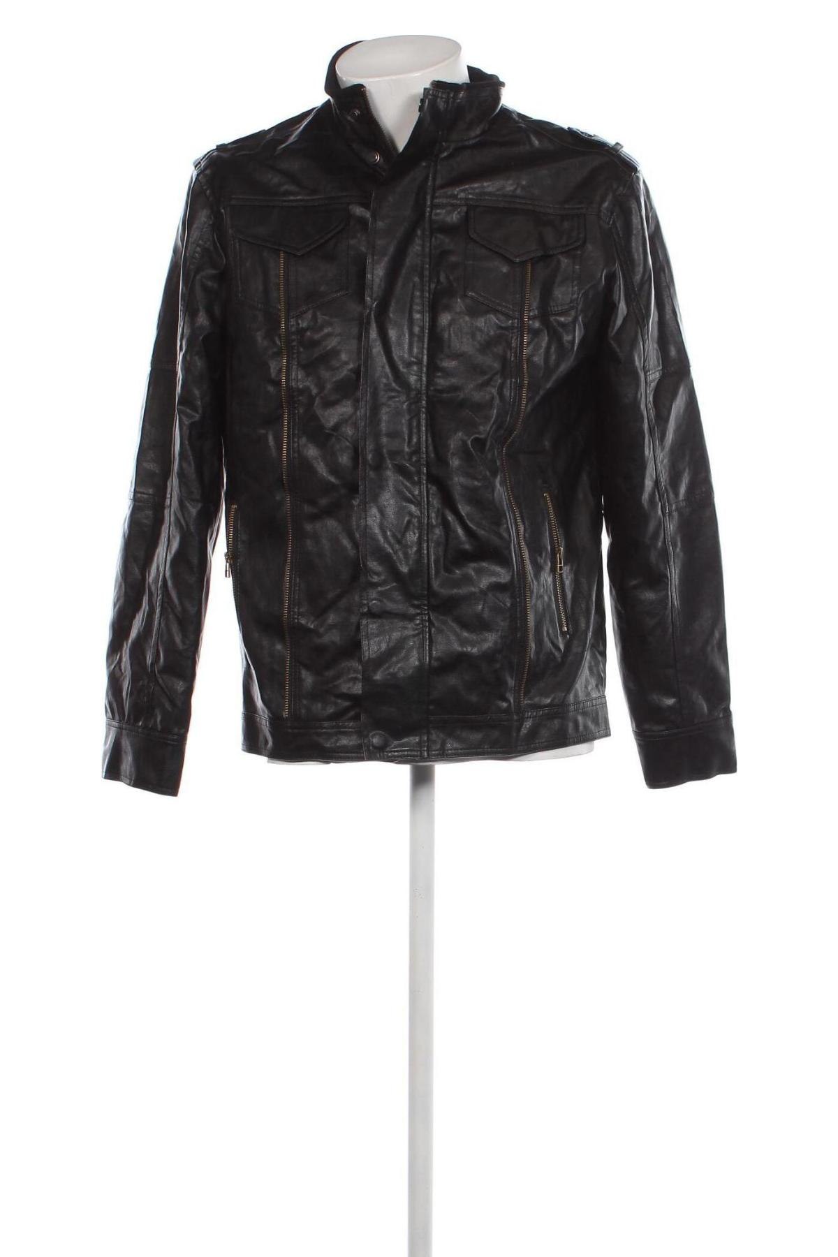 Pánská kožená bunda , Velikost XL, Barva Černá, Cena  492,00 Kč