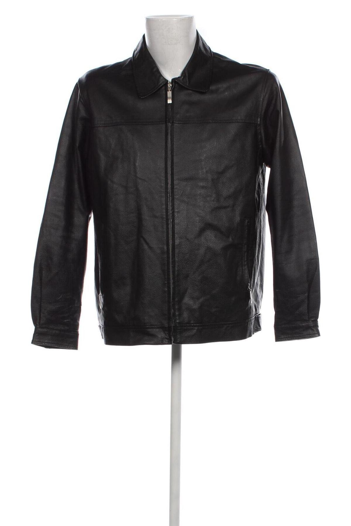 Herren Lederjacke, Größe M, Farbe Schwarz, Preis € 70,74