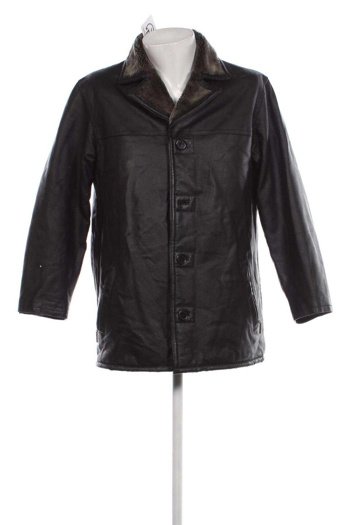 Pánská kožená bunda , Velikost M, Barva Černá, Cena  1 194,00 Kč