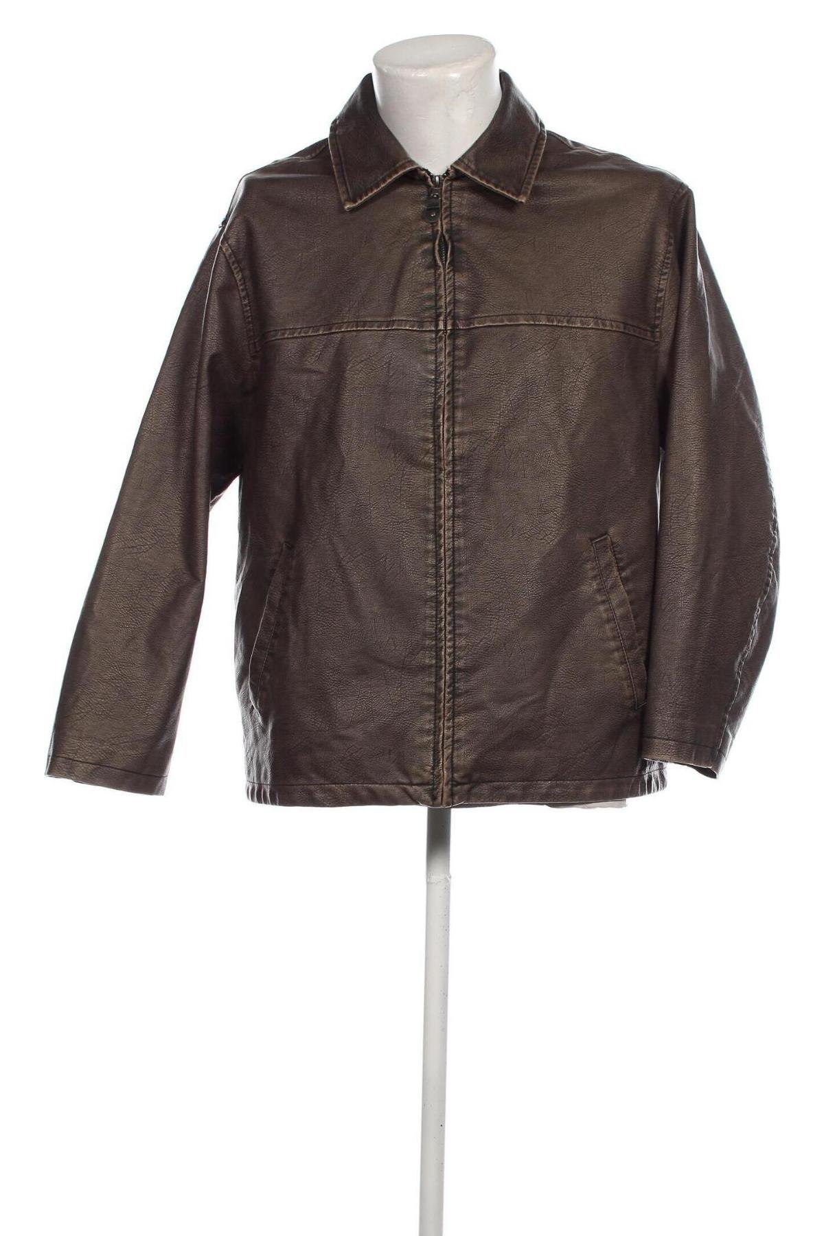 Pánska kožená bunda  BDG, Veľkosť M, Farba Hnedá, Cena  39,82 €
