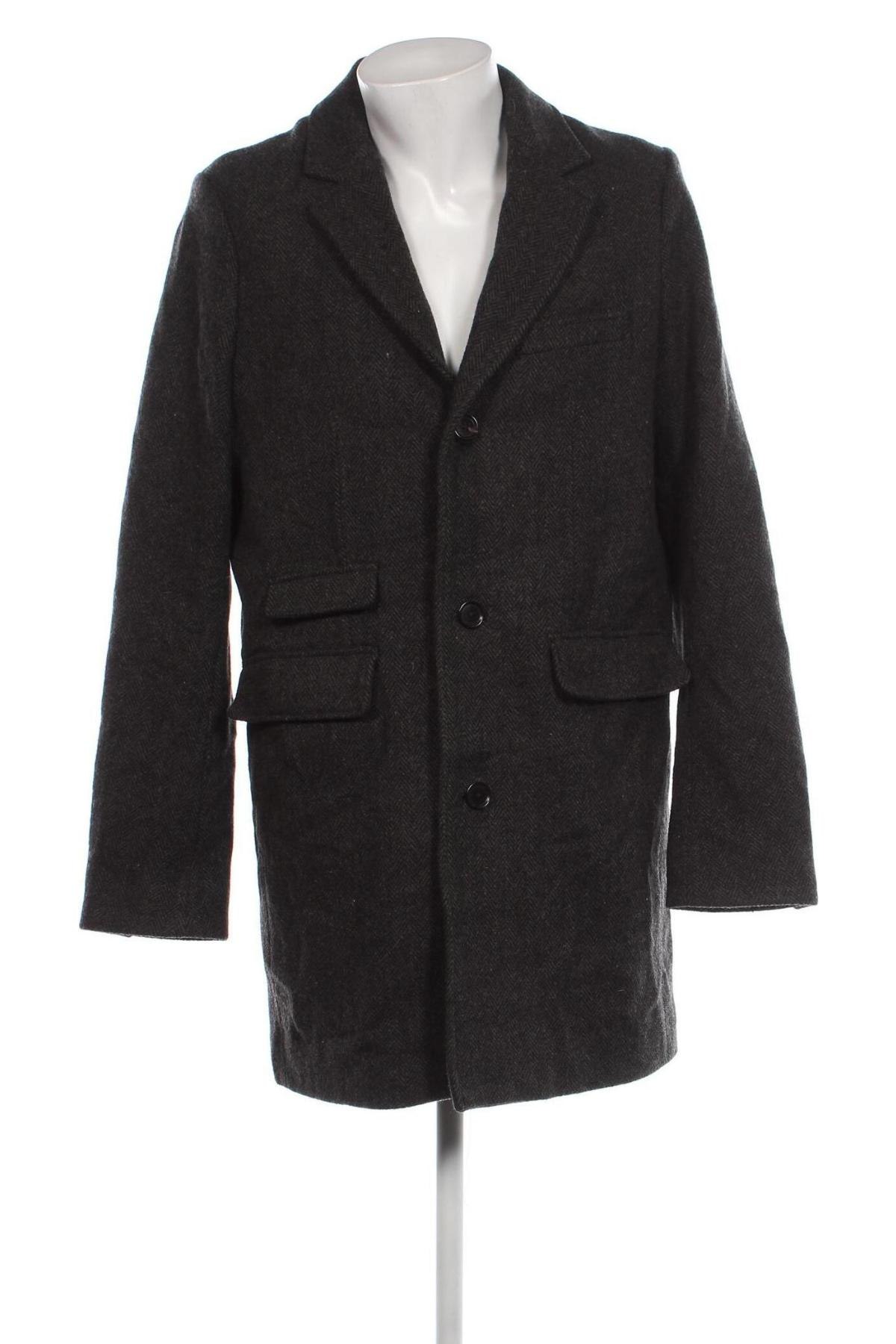 Ανδρικά παλτό Abercrombie & Fitch, Μέγεθος XXL, Χρώμα Γκρί, Τιμή 28,46 €