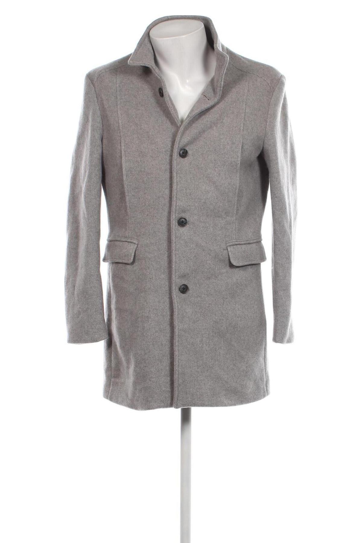 Palton de bărbați Selected Homme, Mărime XL, Culoare Gri, Preț 173,98 Lei