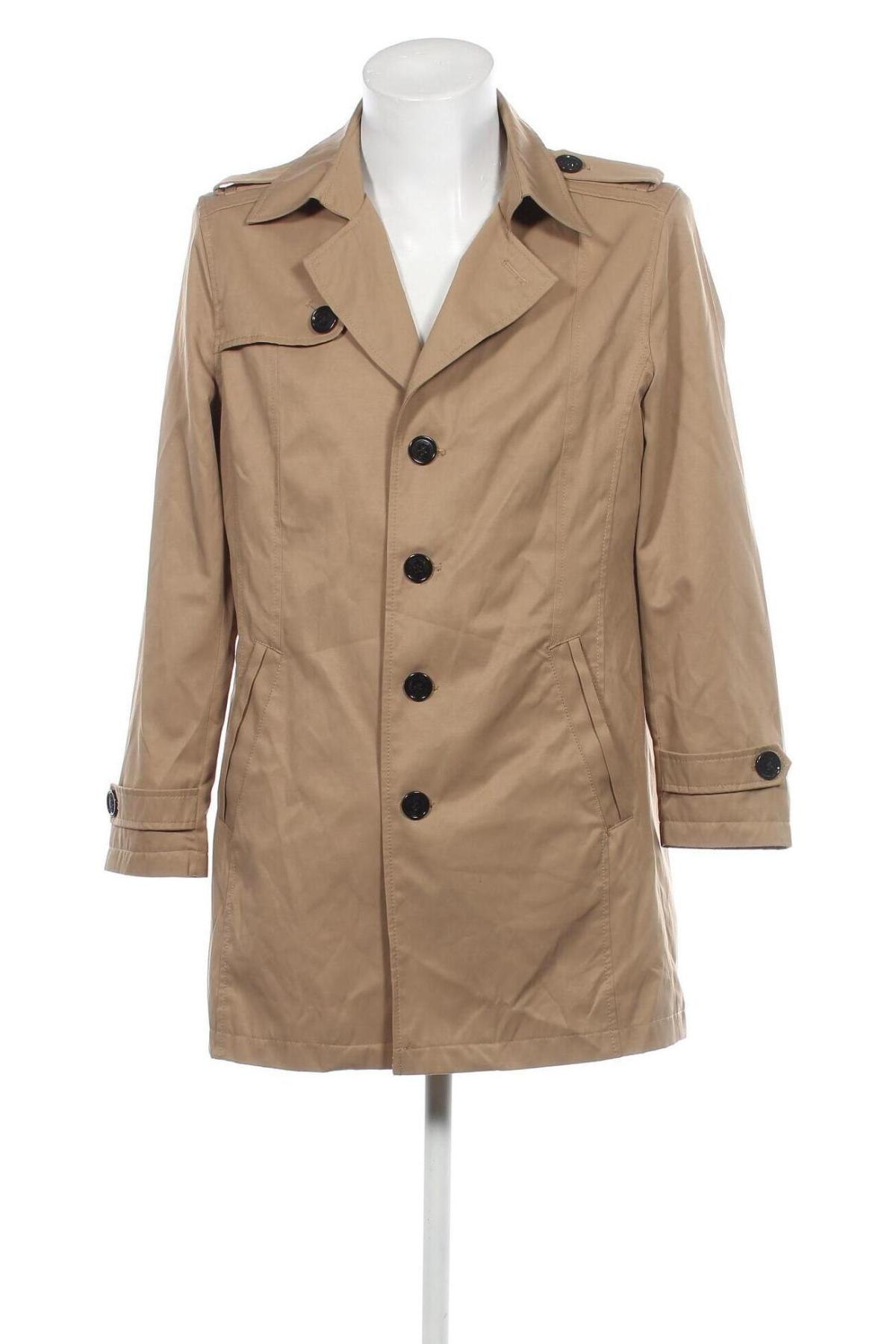 Pánsky kabát  Selected Homme, Veľkosť M, Farba Béžová, Cena  34,61 €