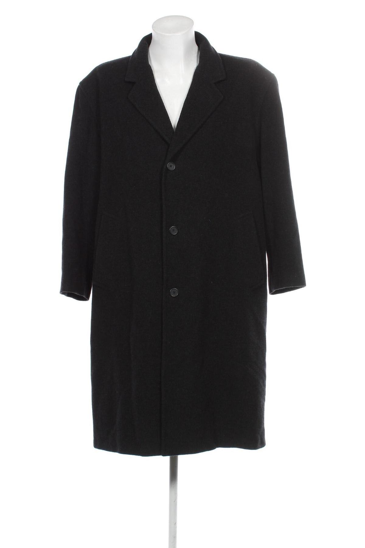 Palton de bărbați Wool & Cashmere, Mărime XL, Culoare Negru, Preț 150,99 Lei
