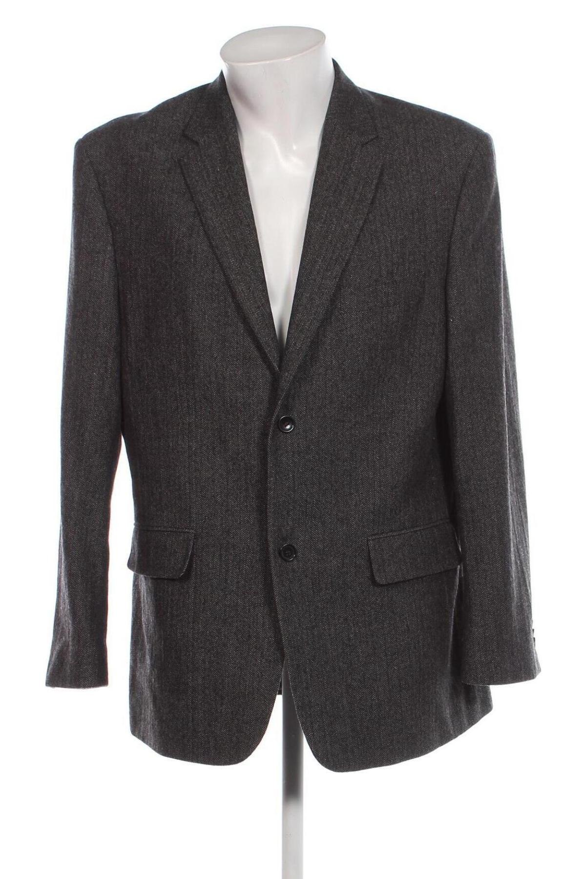Ανδρικό σακάκι Castellani, Μέγεθος XL, Χρώμα Γκρί, Τιμή 6,68 €