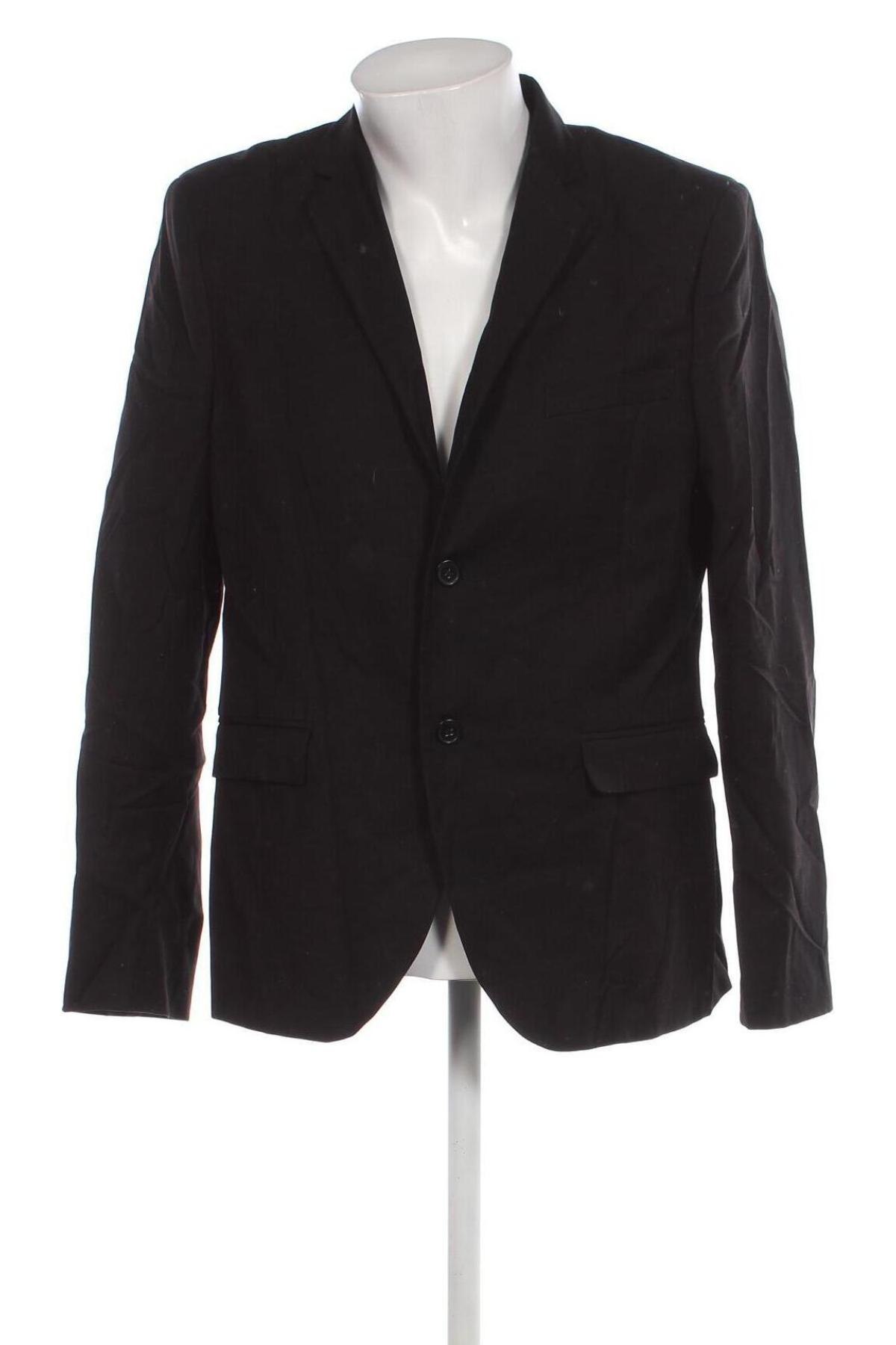 Pánske sako  H&M, Veľkosť XL, Farba Čierna, Cena  4,24 €