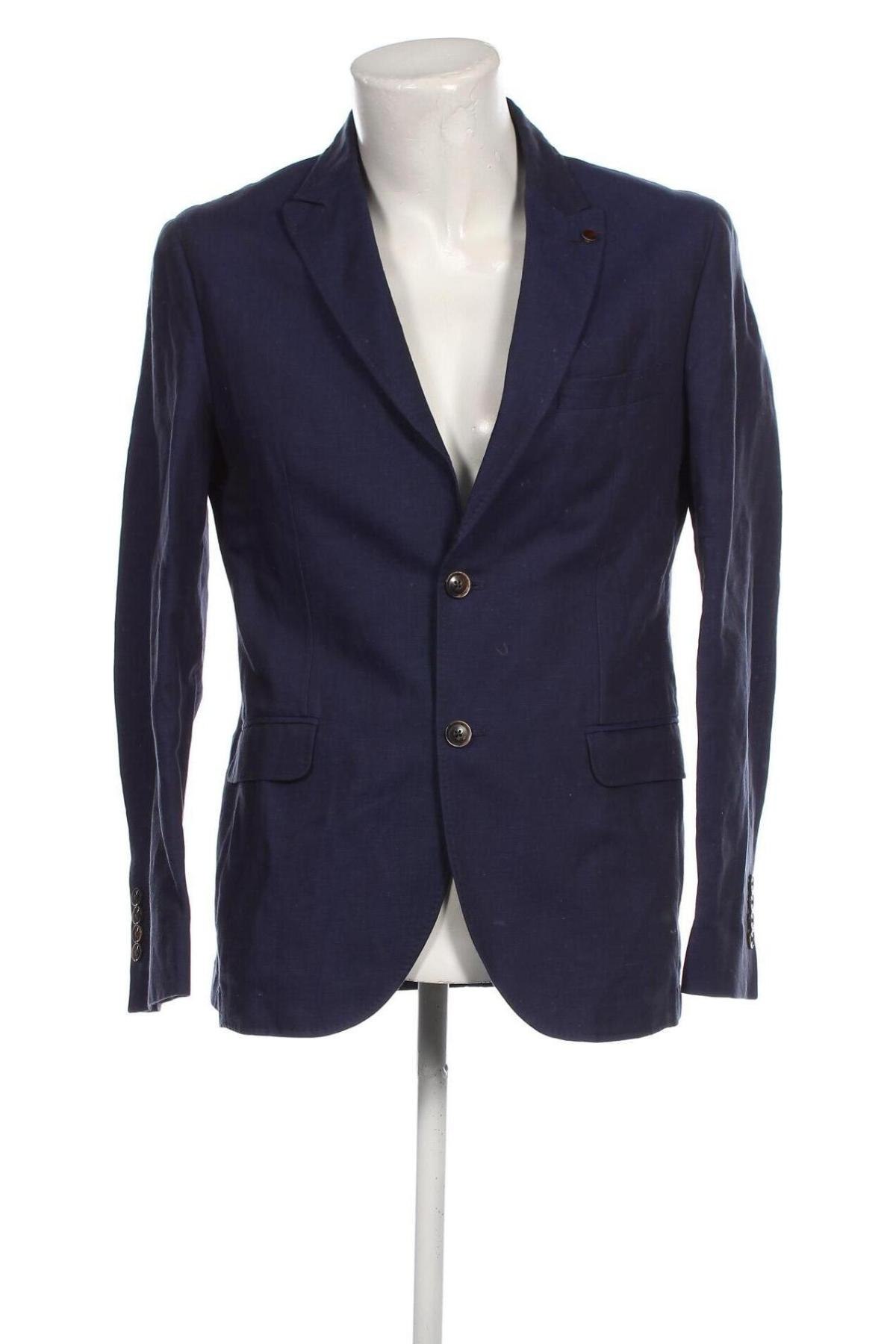 Herren Sakko Massimo Dutti, Größe M, Farbe Blau, Preis € 57,80