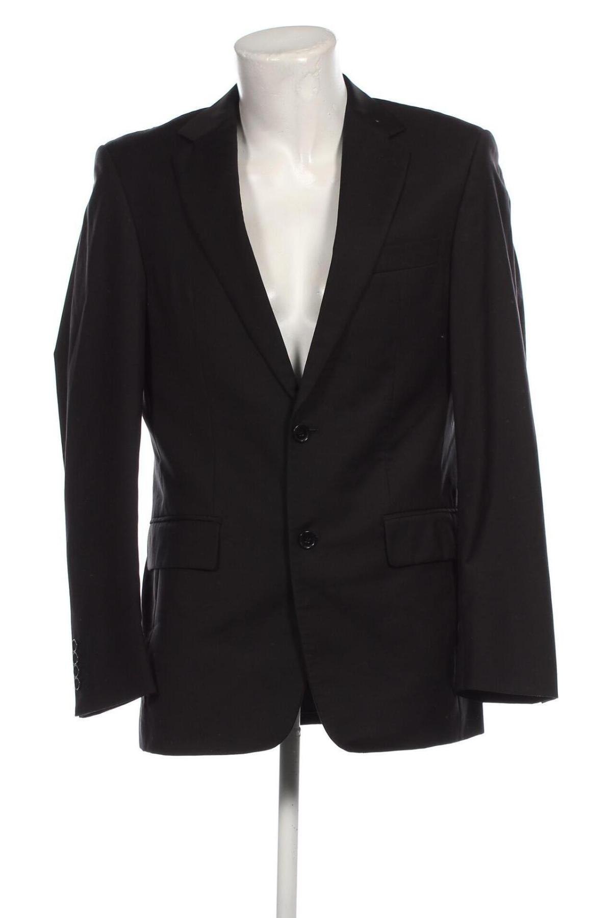 Мъжко сако Pierre Cardin, Размер M, Цвят Черен, Цена 16,95 лв.