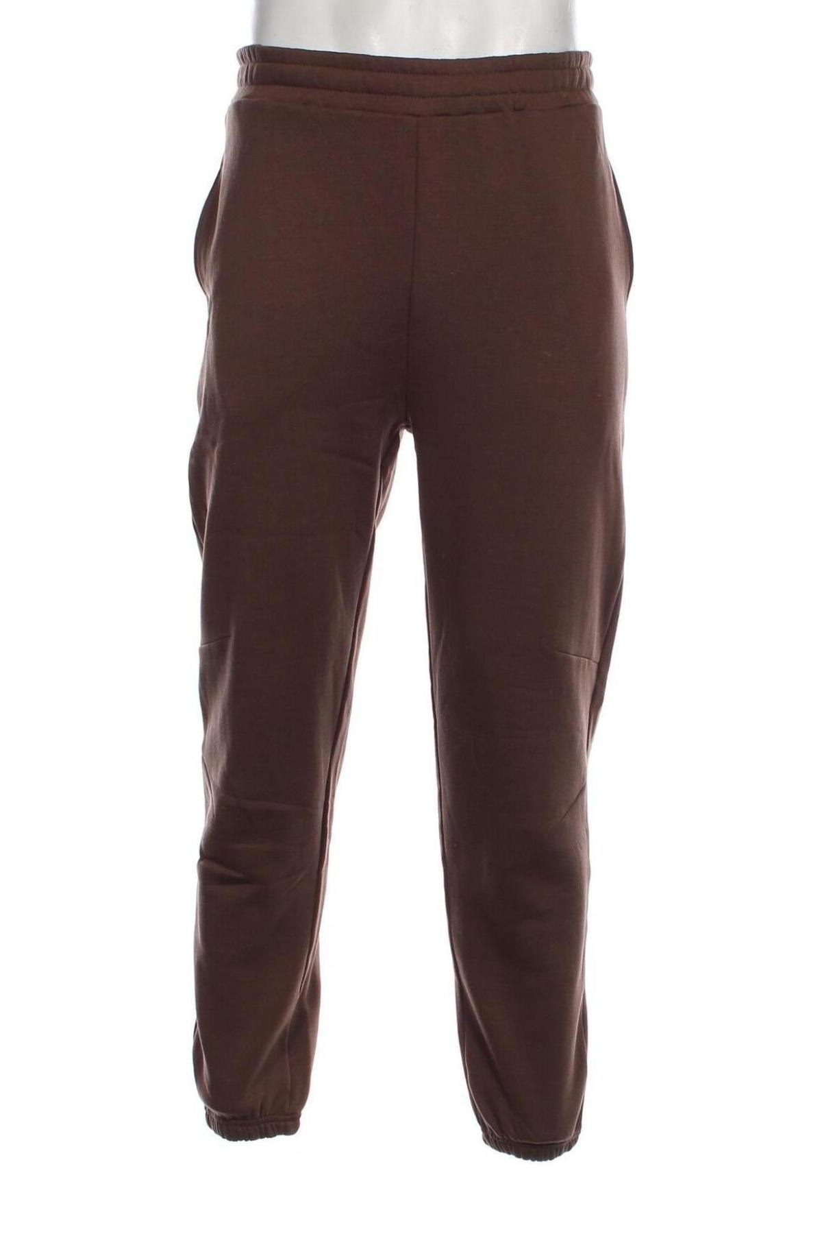 Pantaloni trening de bărbați Viral Vibes, Mărime M, Culoare Maro, Preț 87,70 Lei