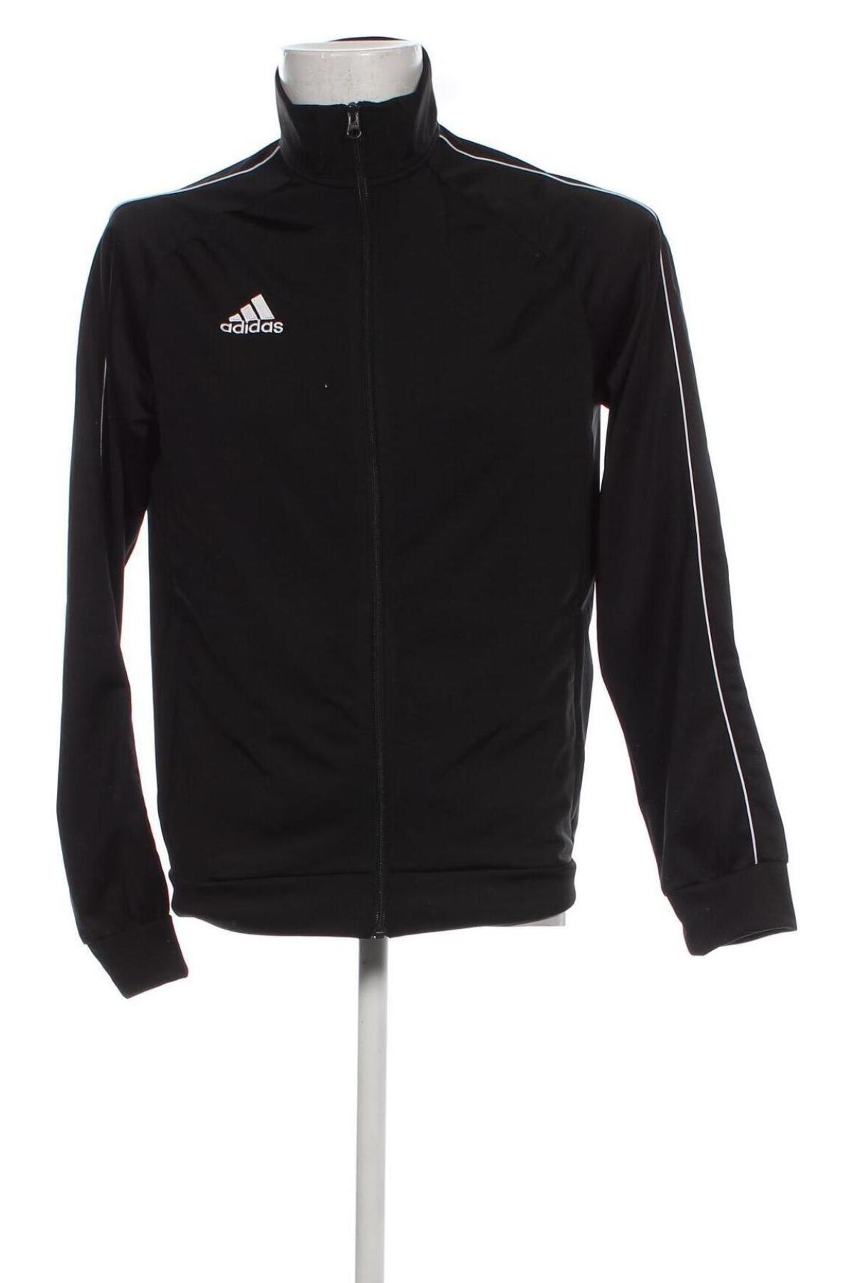 Ανδρική αθλητική ζακέτα Adidas, Μέγεθος M, Χρώμα Μαύρο, Τιμή 36,19 €
