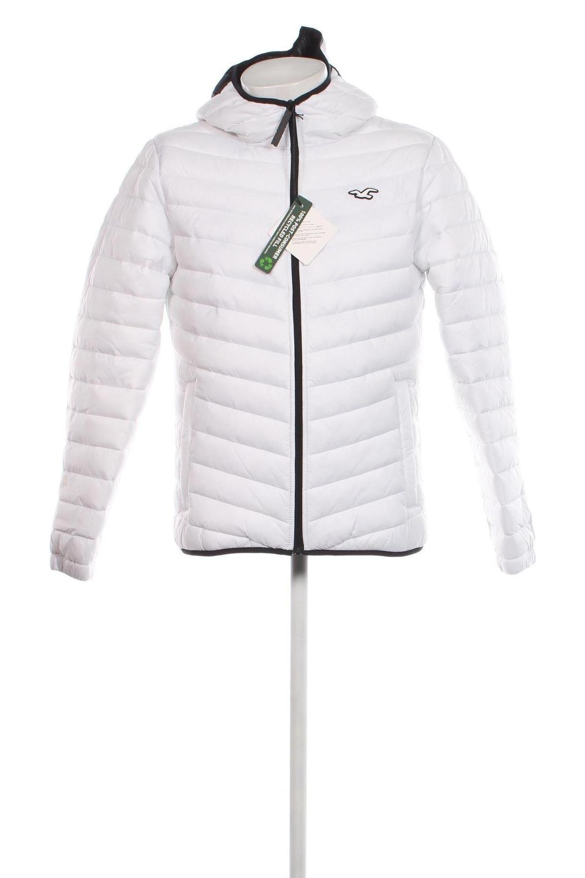 Herrenjacke Hollister, Größe M, Farbe Weiß, Preis 61,52 €