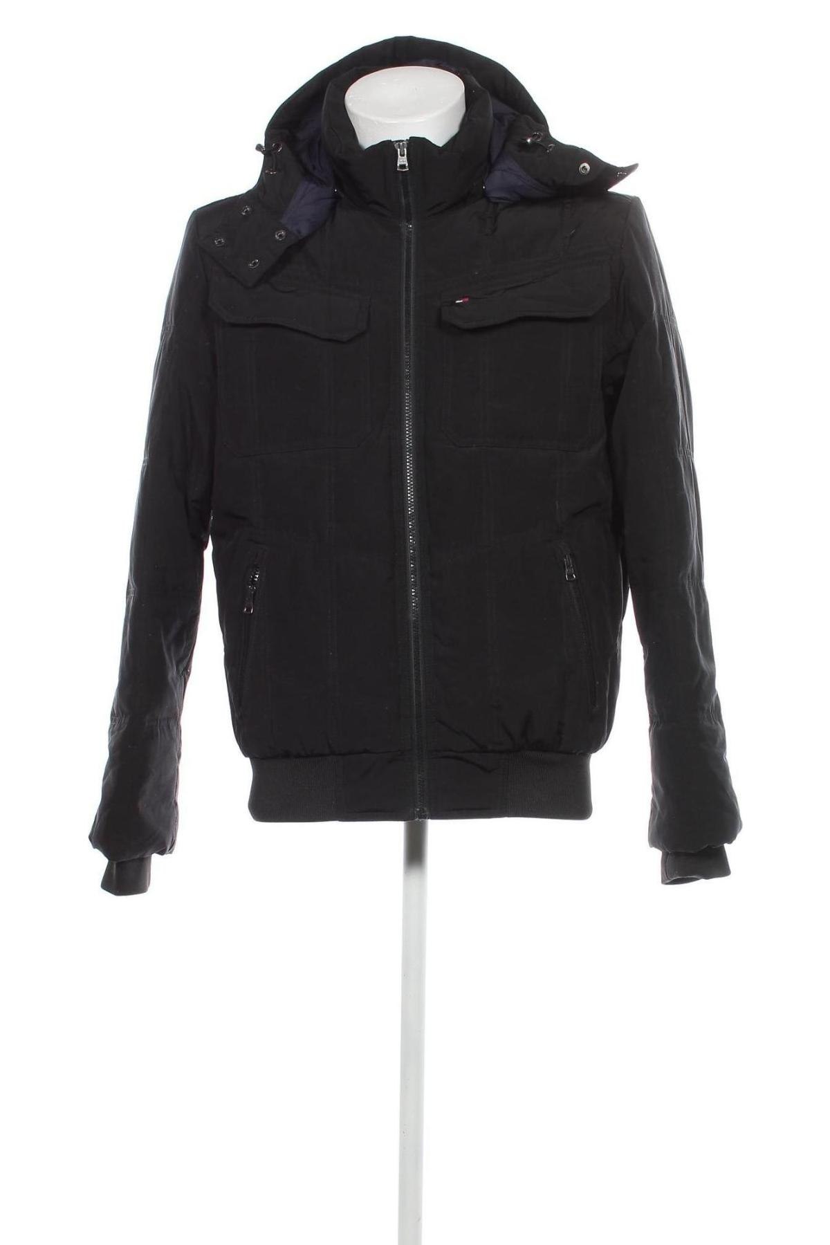 Herrenjacke Tommy Hilfiger, Größe M, Farbe Schwarz, Preis 105,29 €