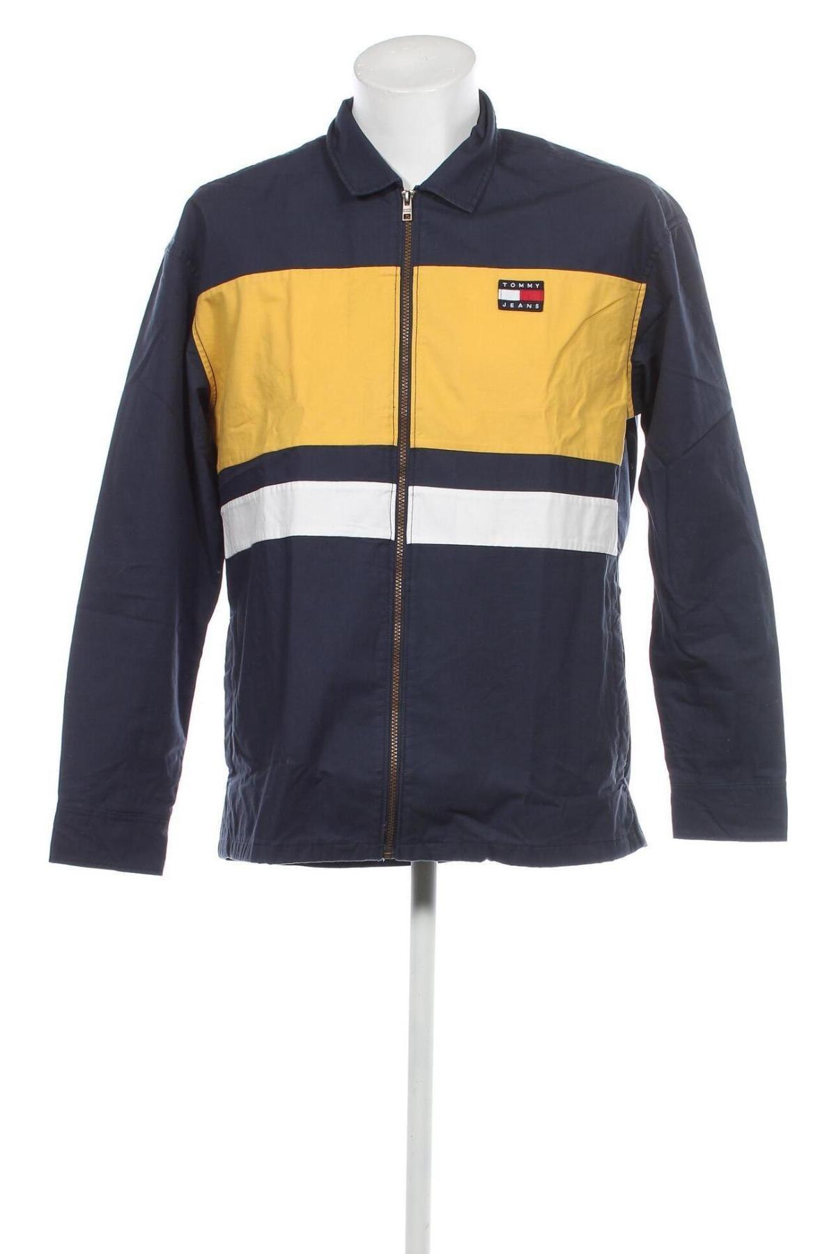 Herrenjacke Tommy Jeans, Größe L, Farbe Blau, Preis 173,20 €