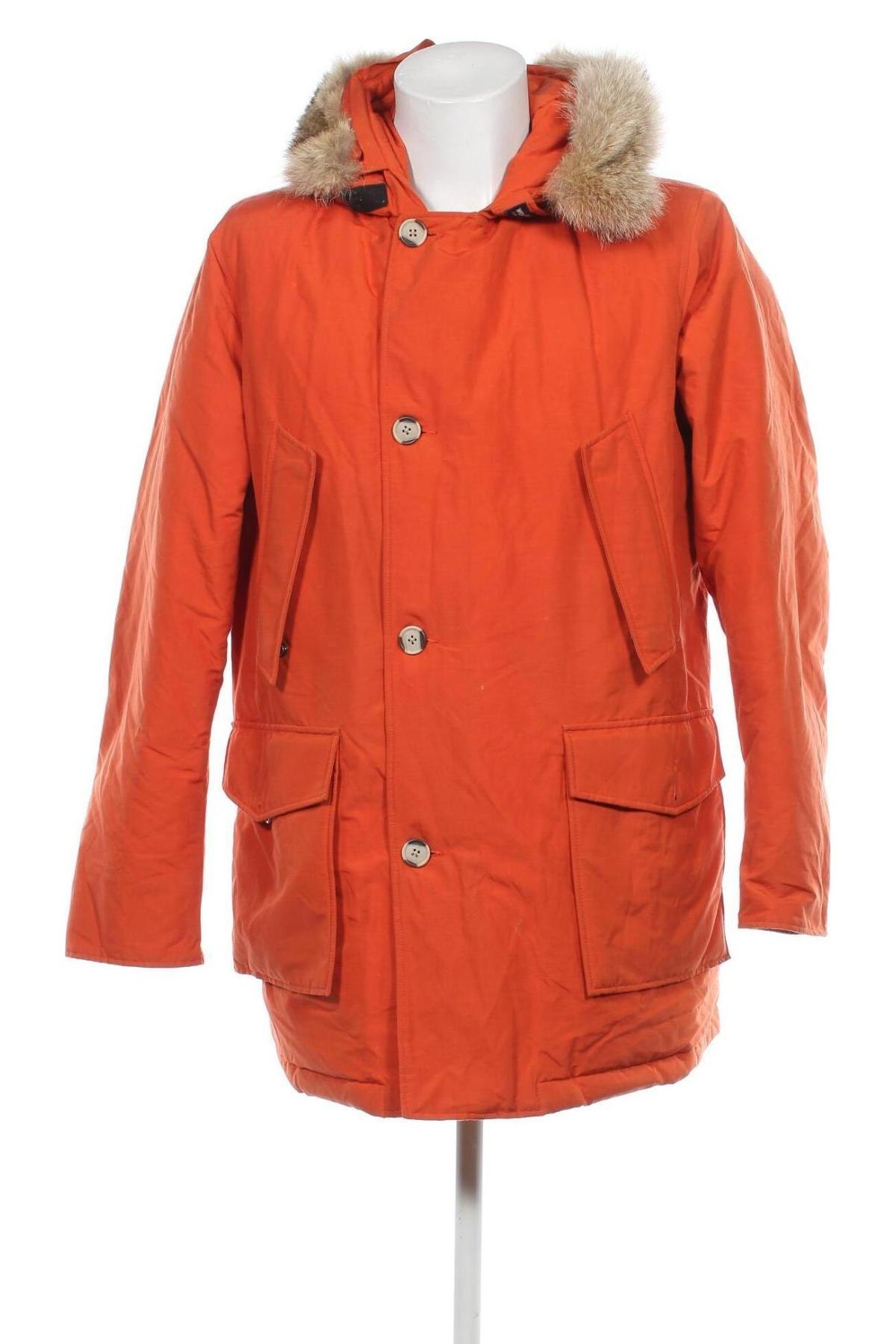 Pánská bunda  Woolrich, Velikost L, Barva Oranžová, Cena  4 368,00 Kč