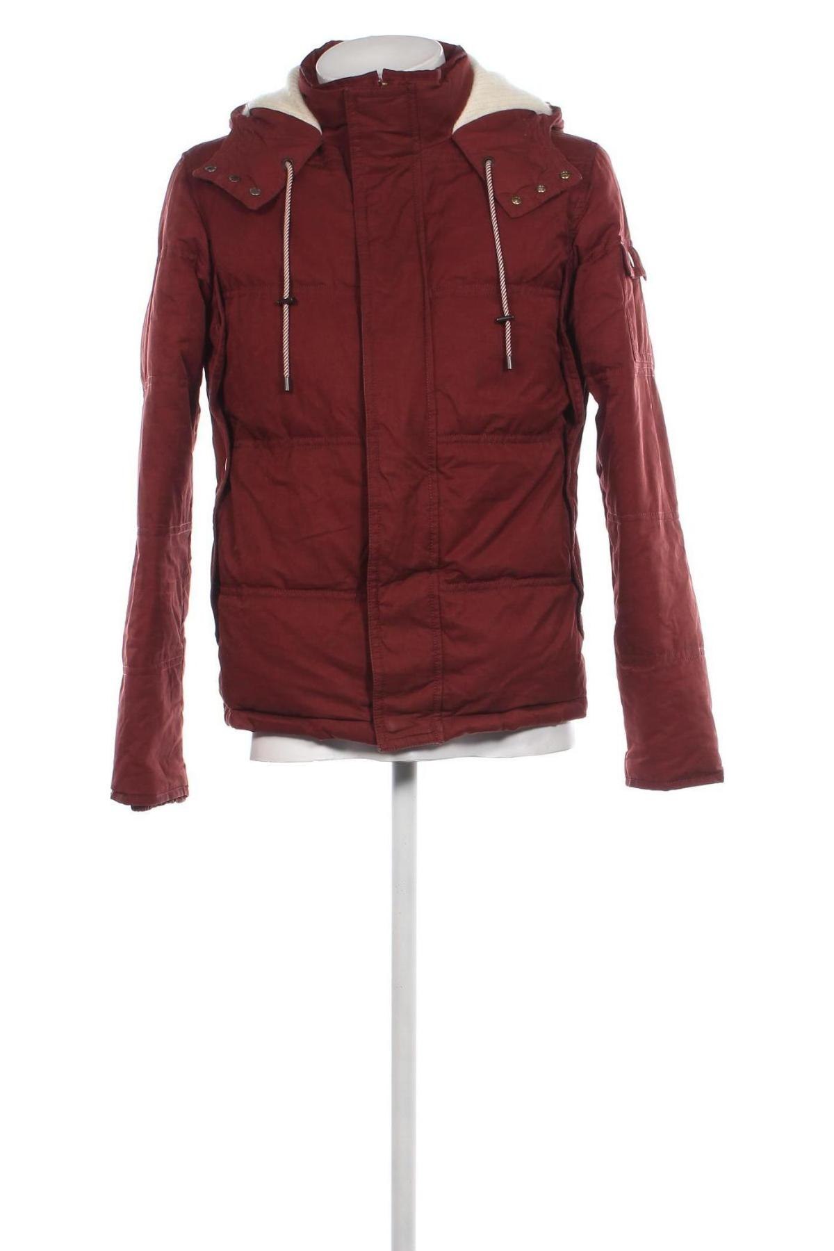 Pánska bunda  Zara Man, Veľkosť L, Farba Červená, Cena  22,59 €