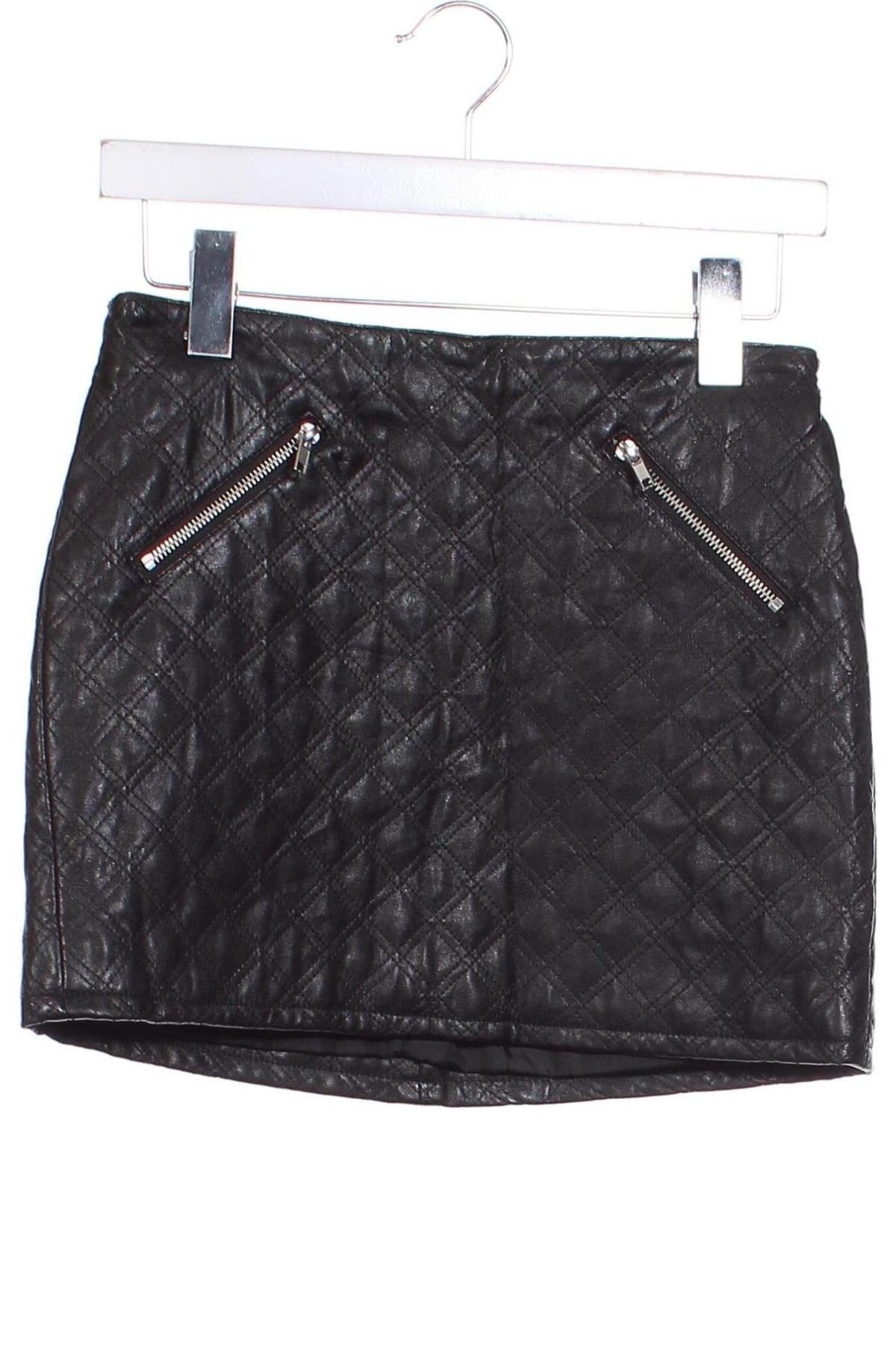 Fustă H&M Divided, Mărime XS, Culoare Negru, Preț 27,63 Lei