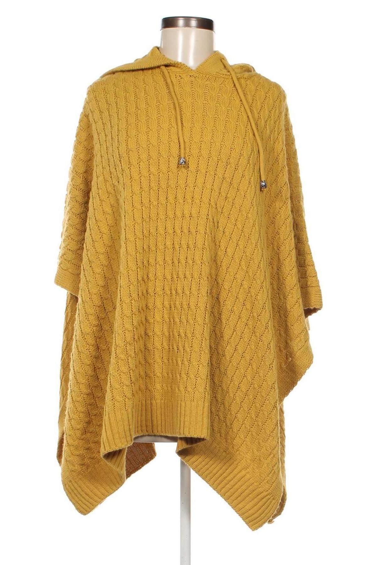 Poncho, Größe M, Farbe Gelb, Preis € 9,74