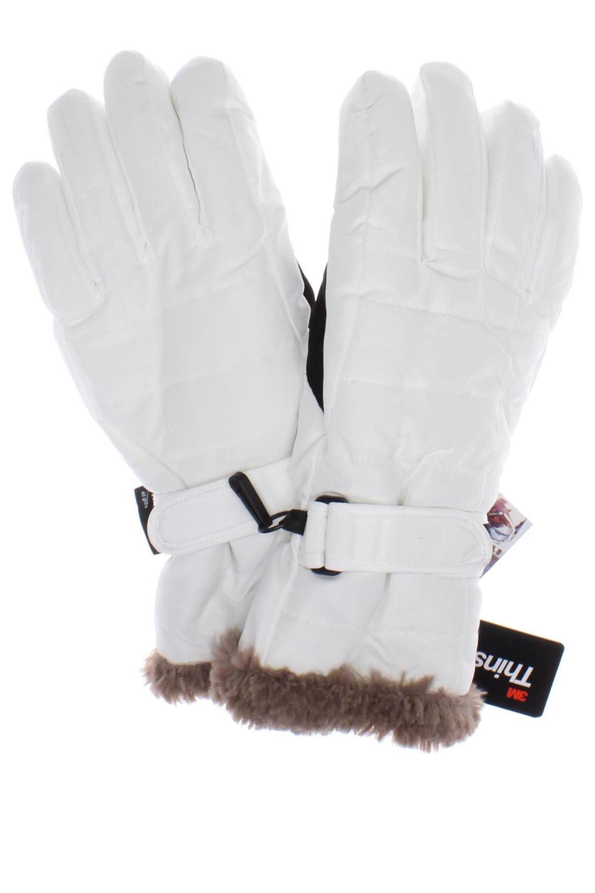 Handschuhe für Wintersport Crivit, Farbe Weiß, Preis 9,00 €