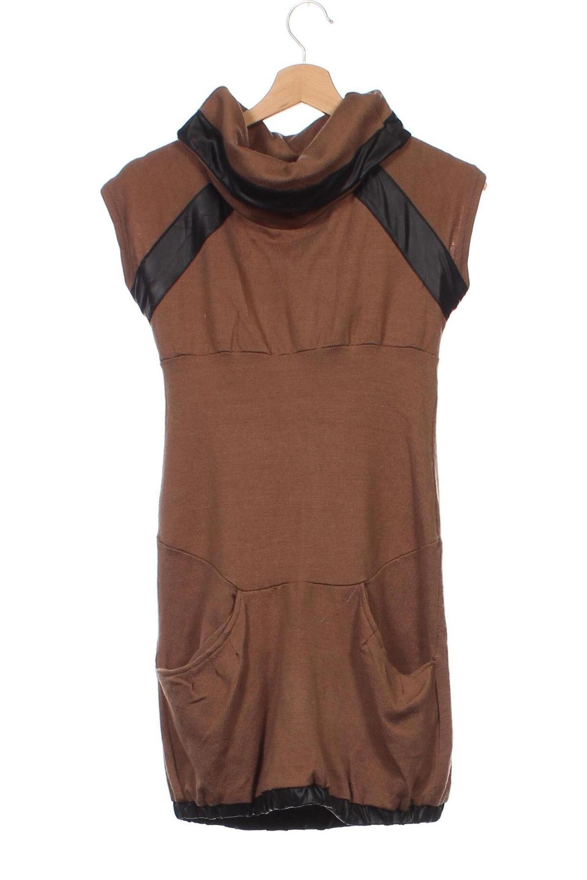 Kleid, Größe XS, Farbe Braun, Preis € 2,99