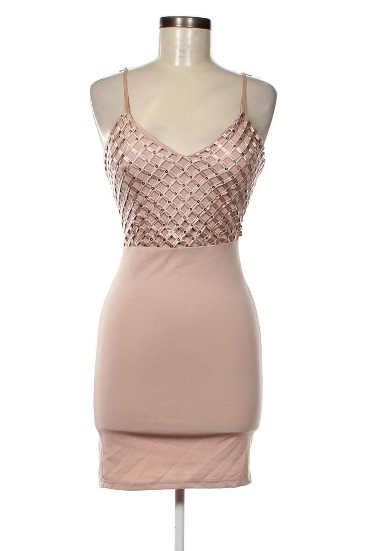 Φόρεμα, Μέγεθος XS, Χρώμα  Μπέζ, Τιμή 9,87 €
