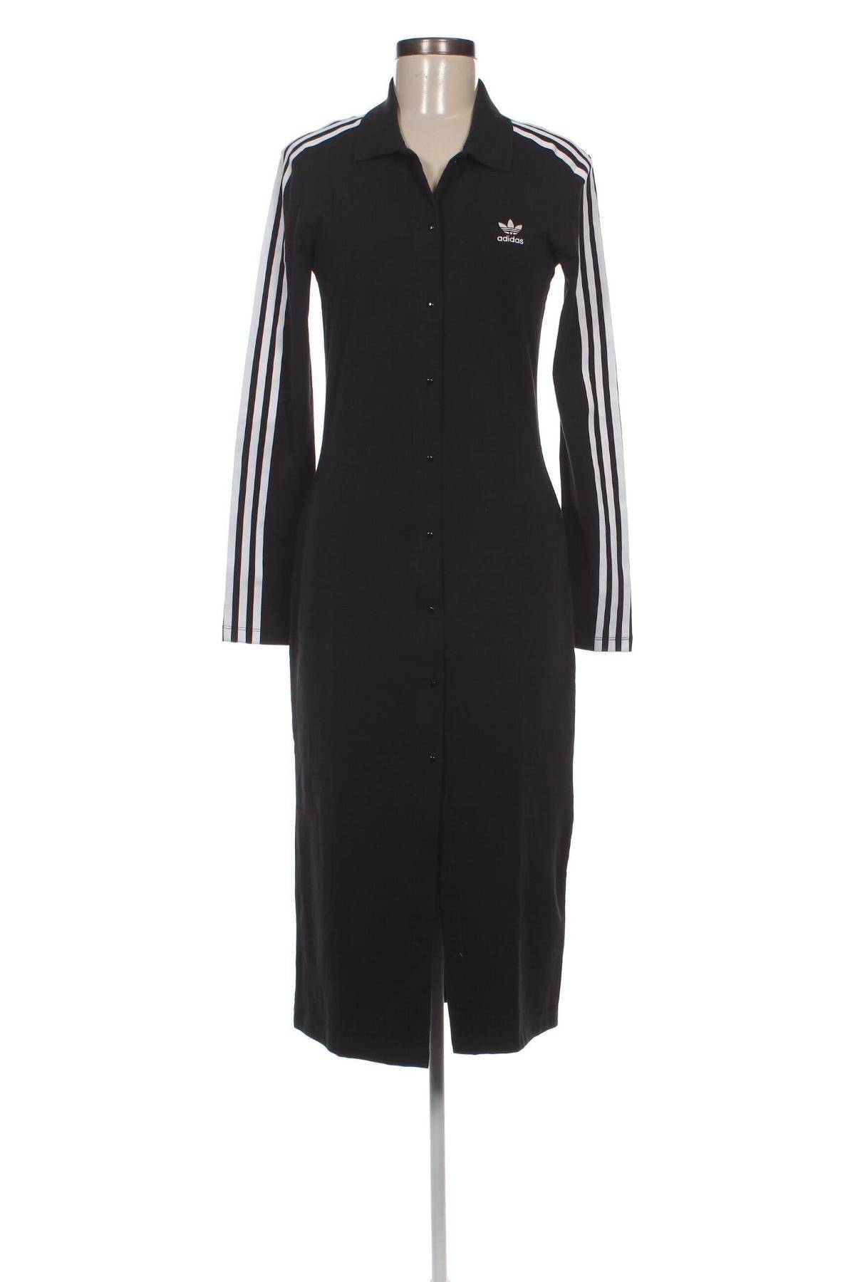 Kleid Adidas Originals, Größe XS, Farbe Schwarz, Preis 55,67 €