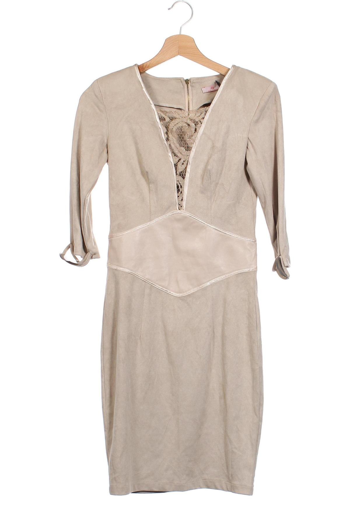 Kleid Bby, Größe M, Farbe Beige, Preis € 21,00