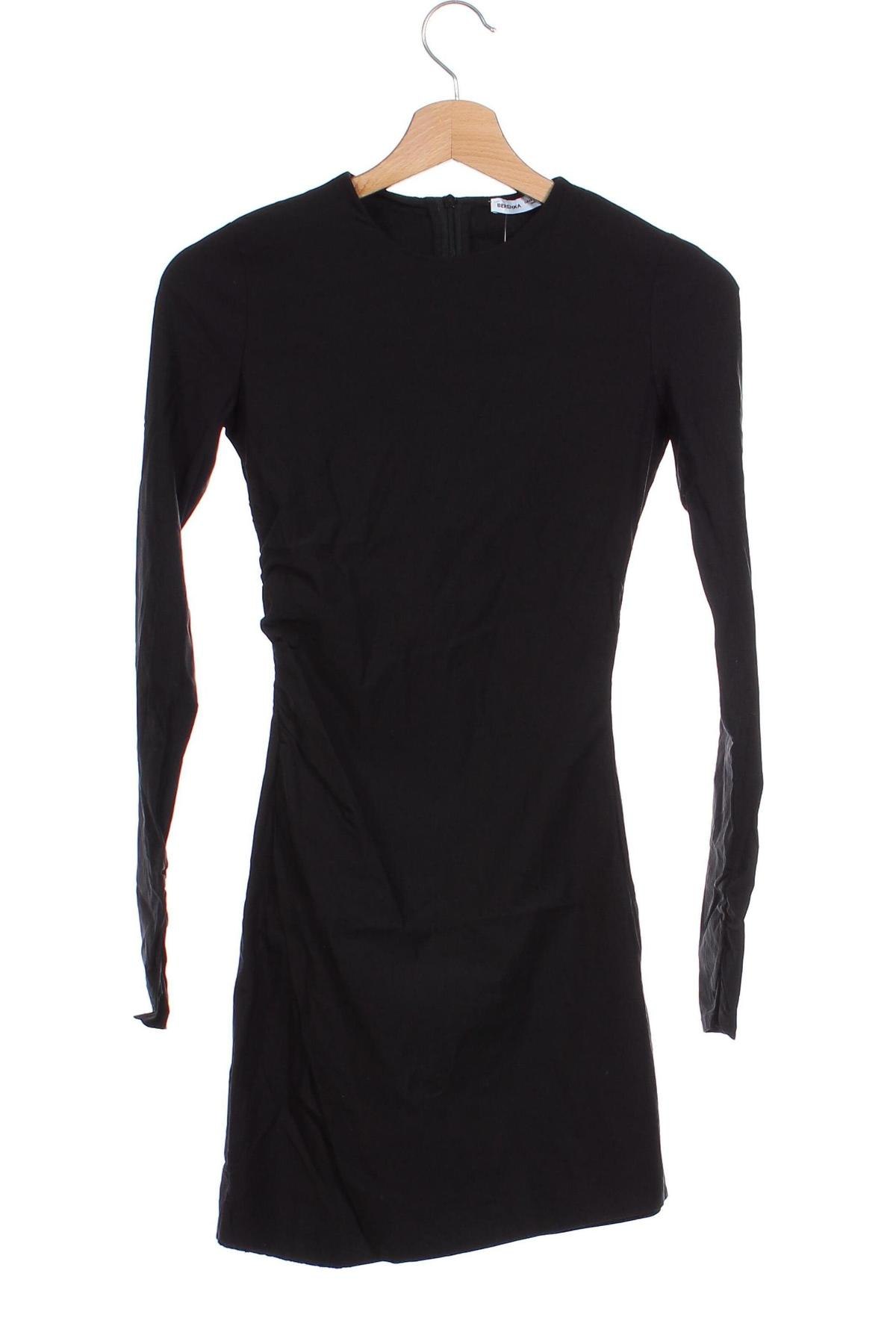 Φόρεμα Bershka, Μέγεθος XS, Χρώμα Μαύρο, Τιμή 11,86 €