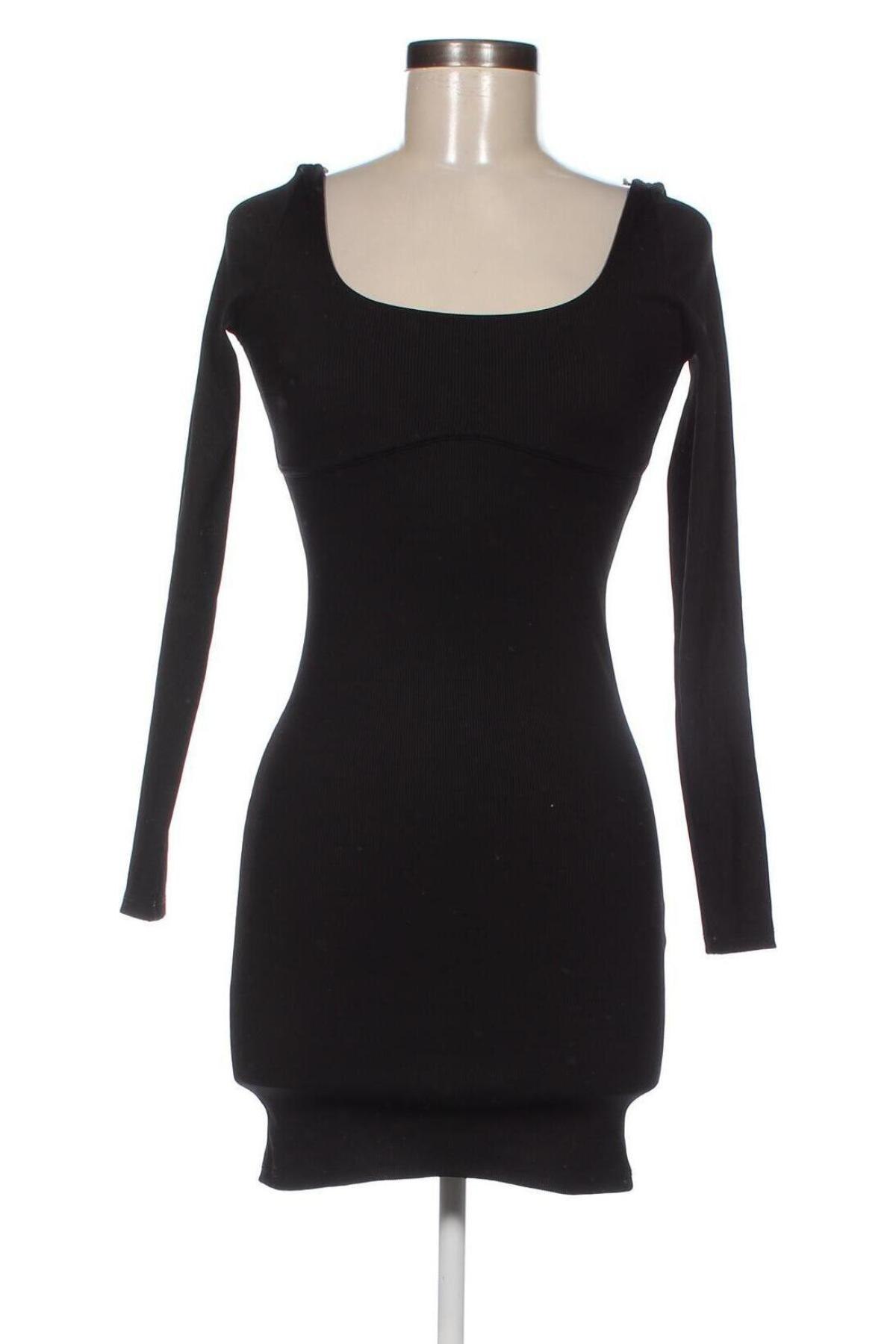 Šaty  Bershka, Veľkosť M, Farba Čierna, Cena  3,78 €