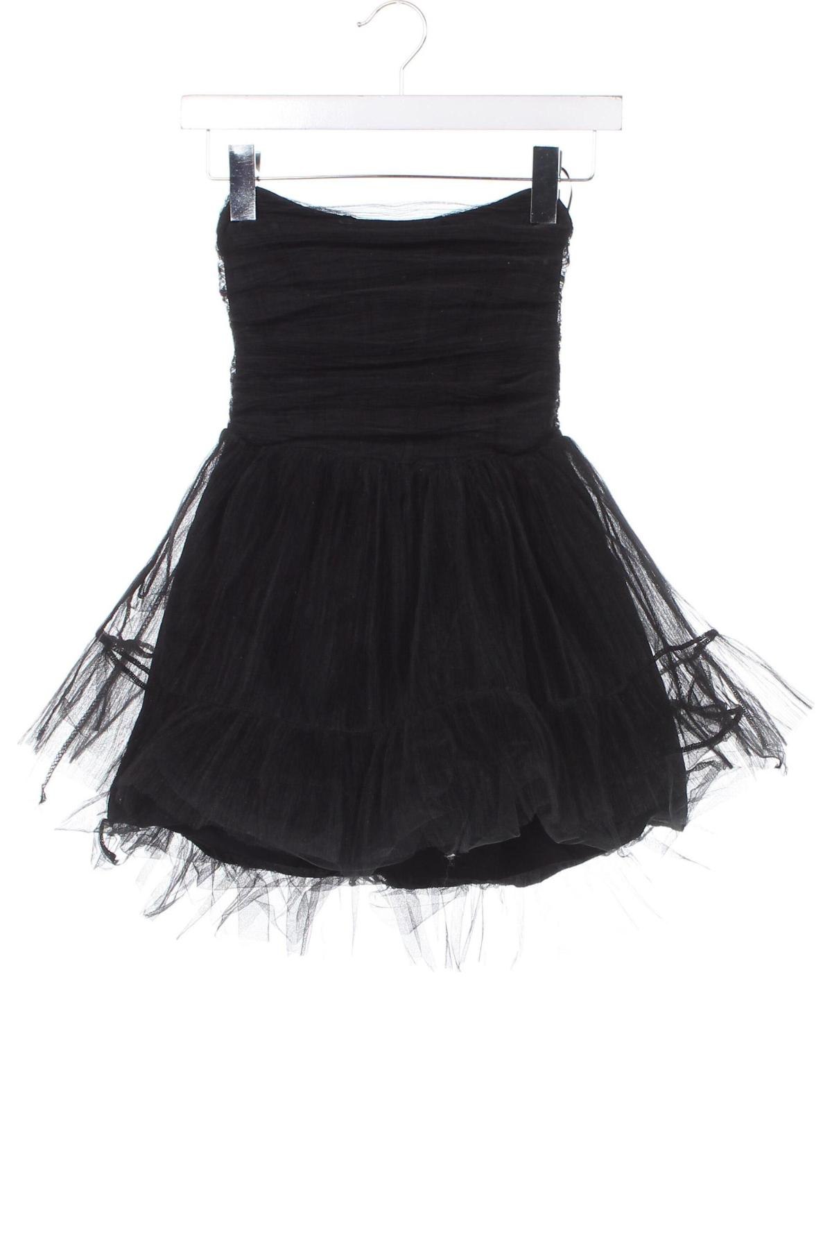 Kleid Bershka, Größe XS, Farbe Schwarz, Preis € 33,99