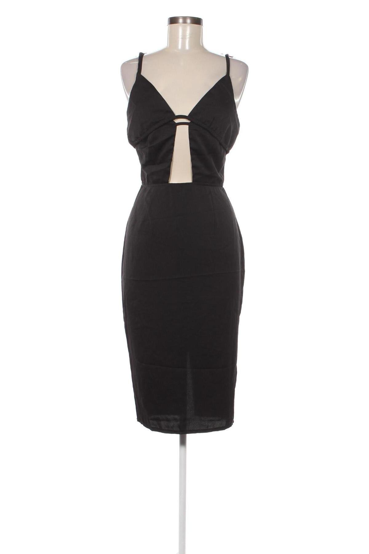 Šaty  Boohoo, Veľkosť M, Farba Čierna, Cena  10,43 €
