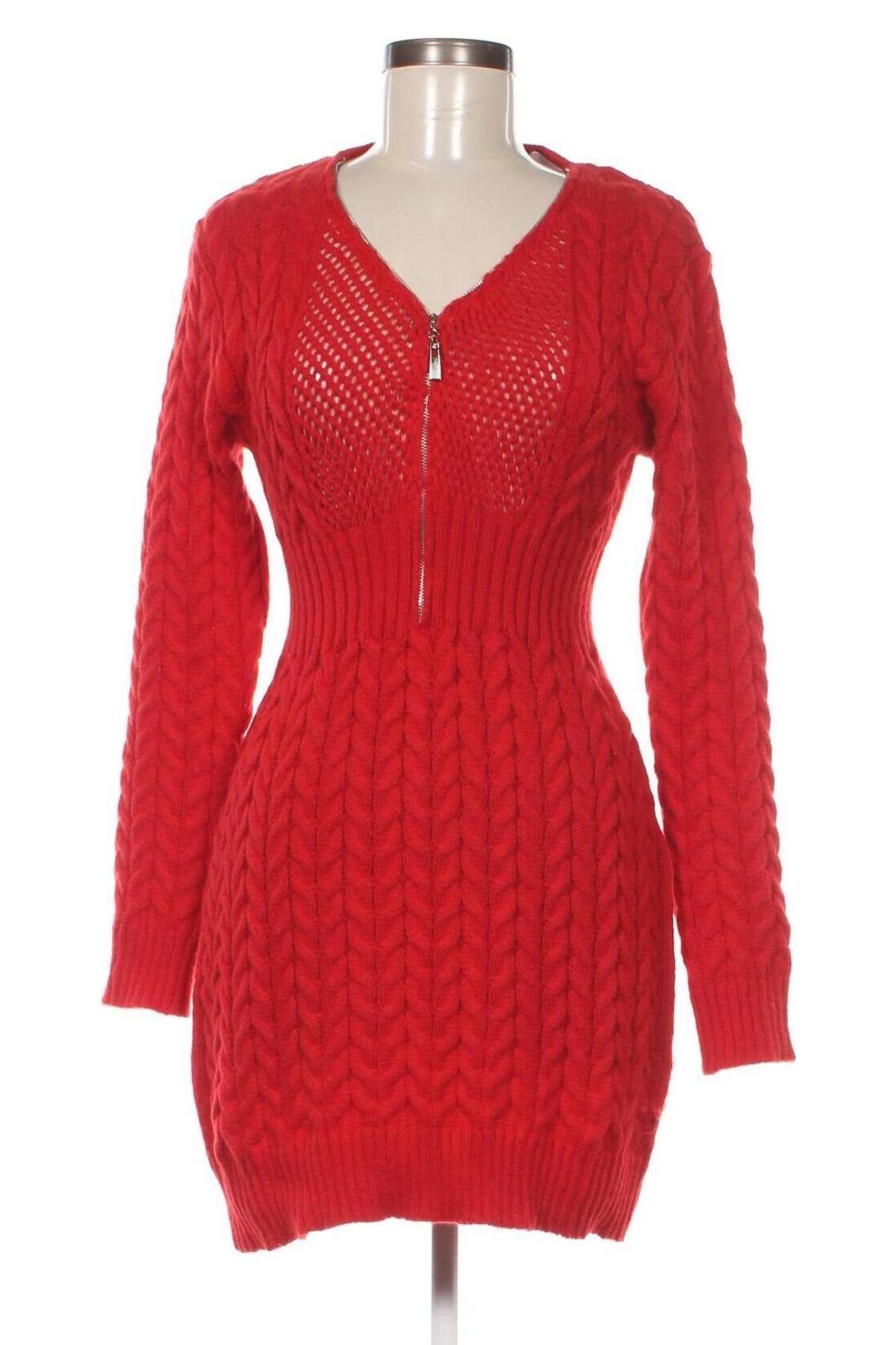 Kleid ChicMe, Größe L, Farbe Rot, Preis 7,26 €