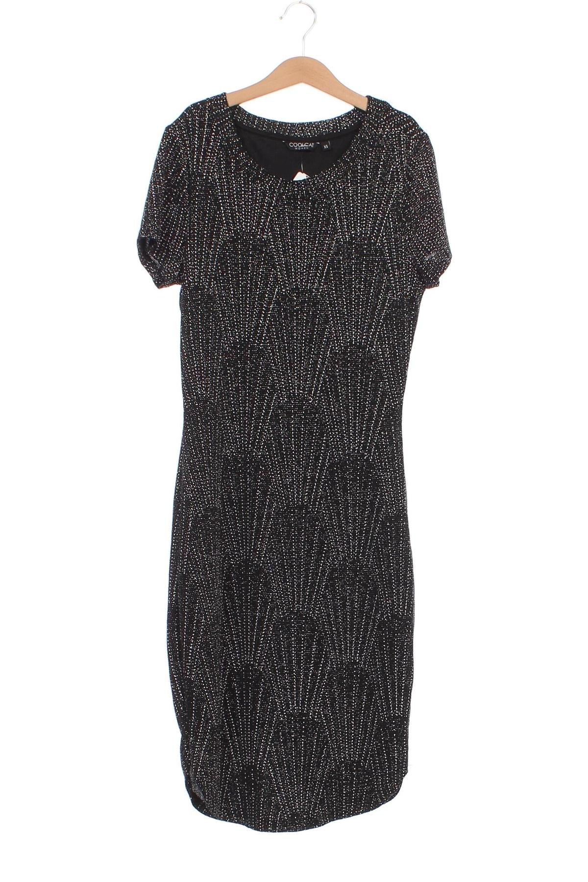 Kleid CoolCat, Größe XS, Farbe Schwarz, Preis 6,99 €