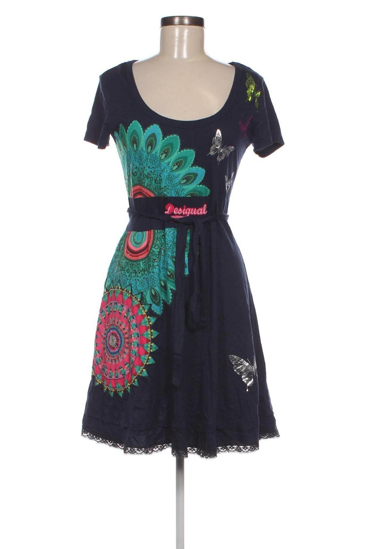 Rochie Desigual, Mărime L, Culoare Albastru, Preț 269,74 Lei