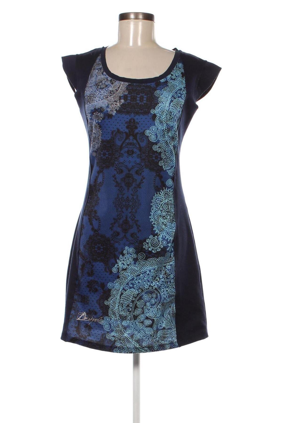 Kleid Desigual, Größe M, Farbe Blau, Preis € 41,94