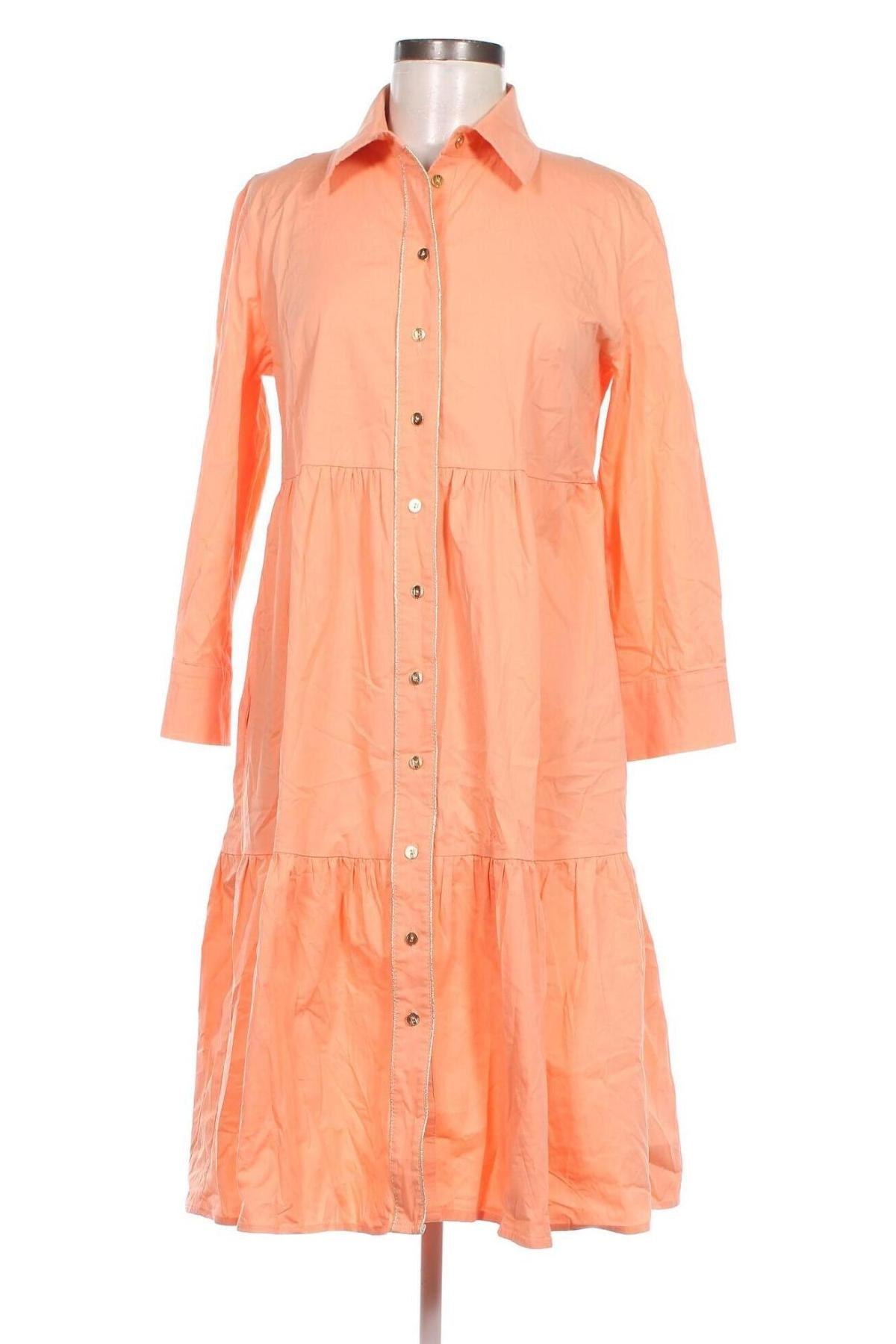 Kleid Due Amanti, Größe S, Farbe Orange, Preis € 40,71