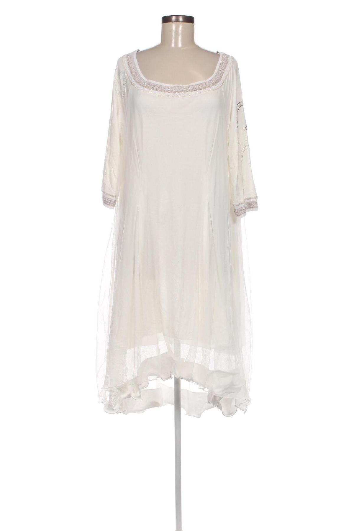 Φόρεμα Elisa Cavaletti, Μέγεθος XL, Χρώμα Λευκό, Τιμή 148,45 €
