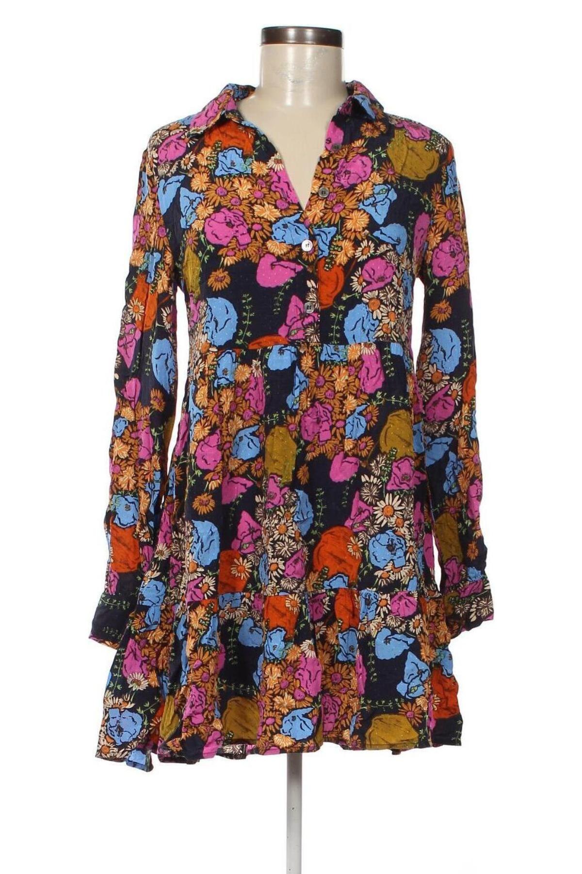 Φόρεμα FRNCH, Μέγεθος XS, Χρώμα Πολύχρωμο, Τιμή 17,81 €