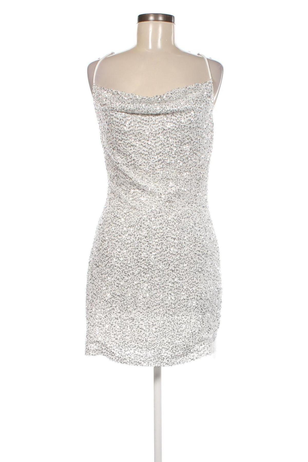 Kleid Glamorous, Größe M, Farbe Silber, Preis 18,76 €